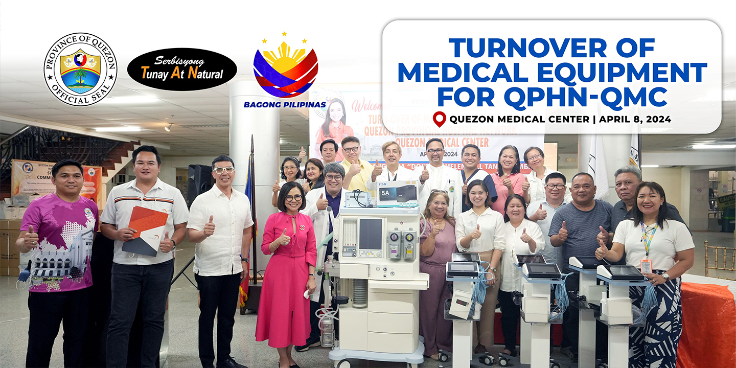 Turnover of Medical Equipment for QPHN-QMC | April 08, 2024