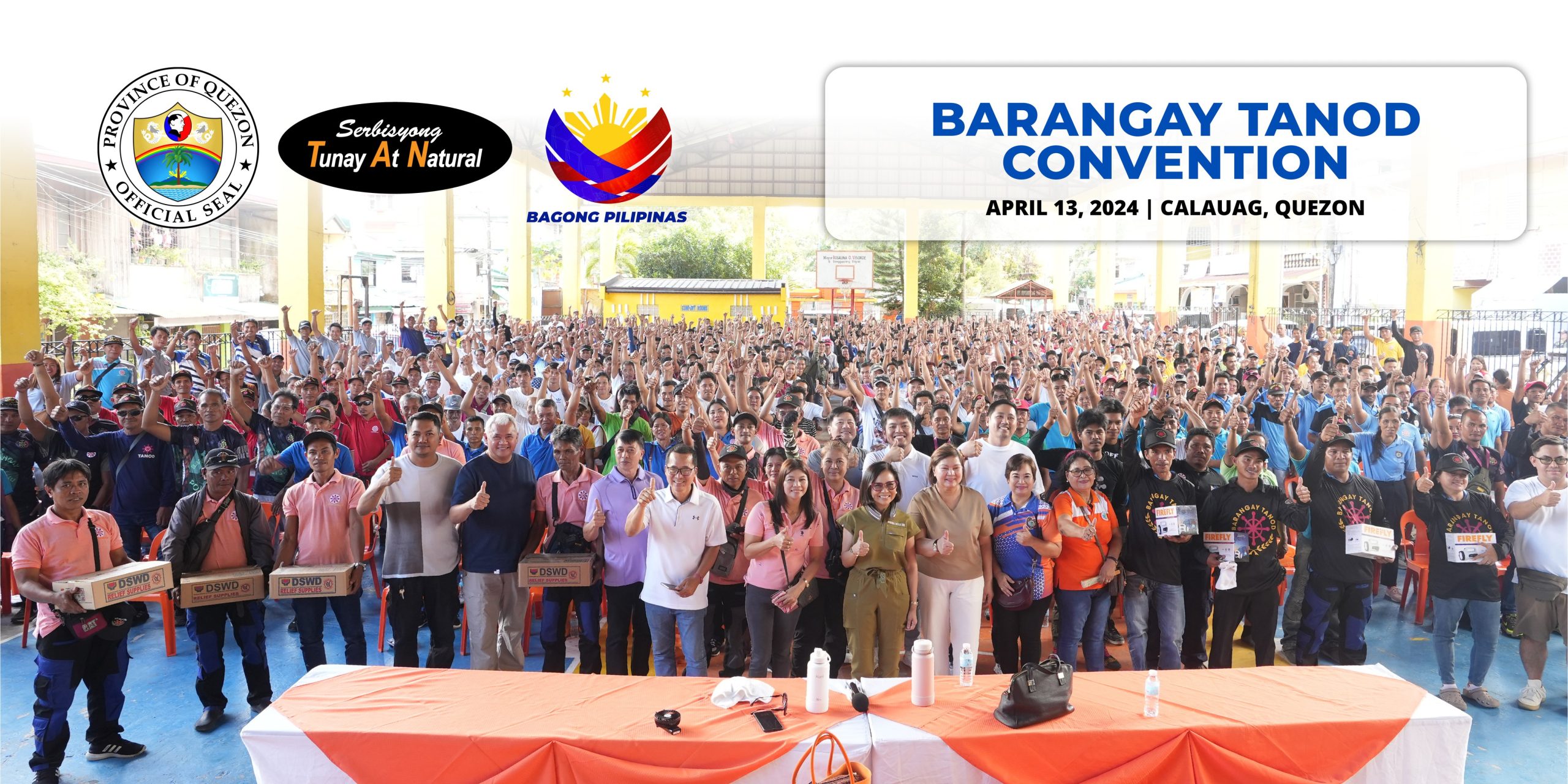 Barangay Tanod Convention – Calauag, Quezon | April 13, 2024