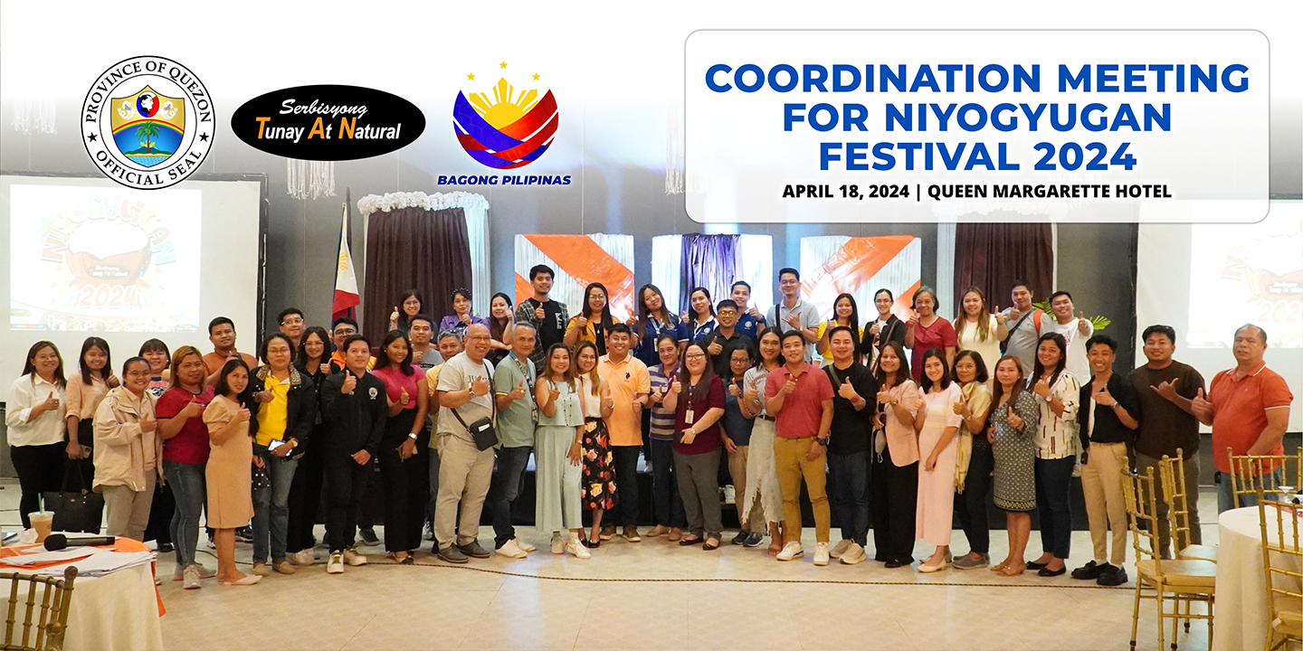 Coordination Meeting for Niyogyugan Festival 2024 | April 18, 2024