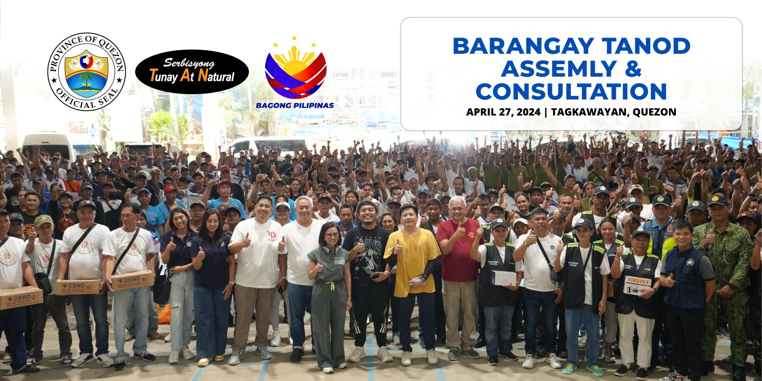 Barangay Tanod Assembly & Consultation | April 27, 2024