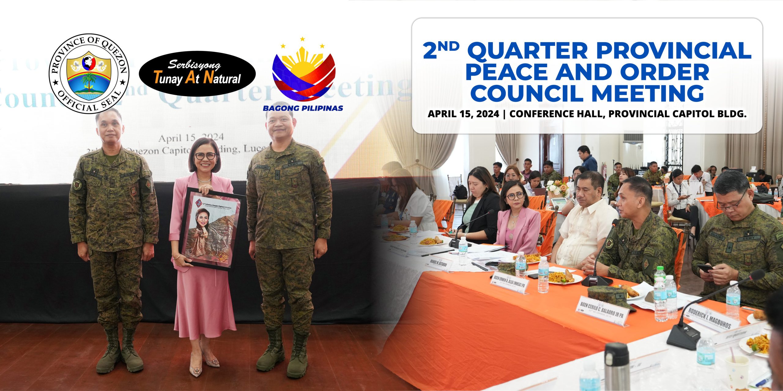 2nd Quarter Provincial Peace and Order Council Meeting | April 15, 2024