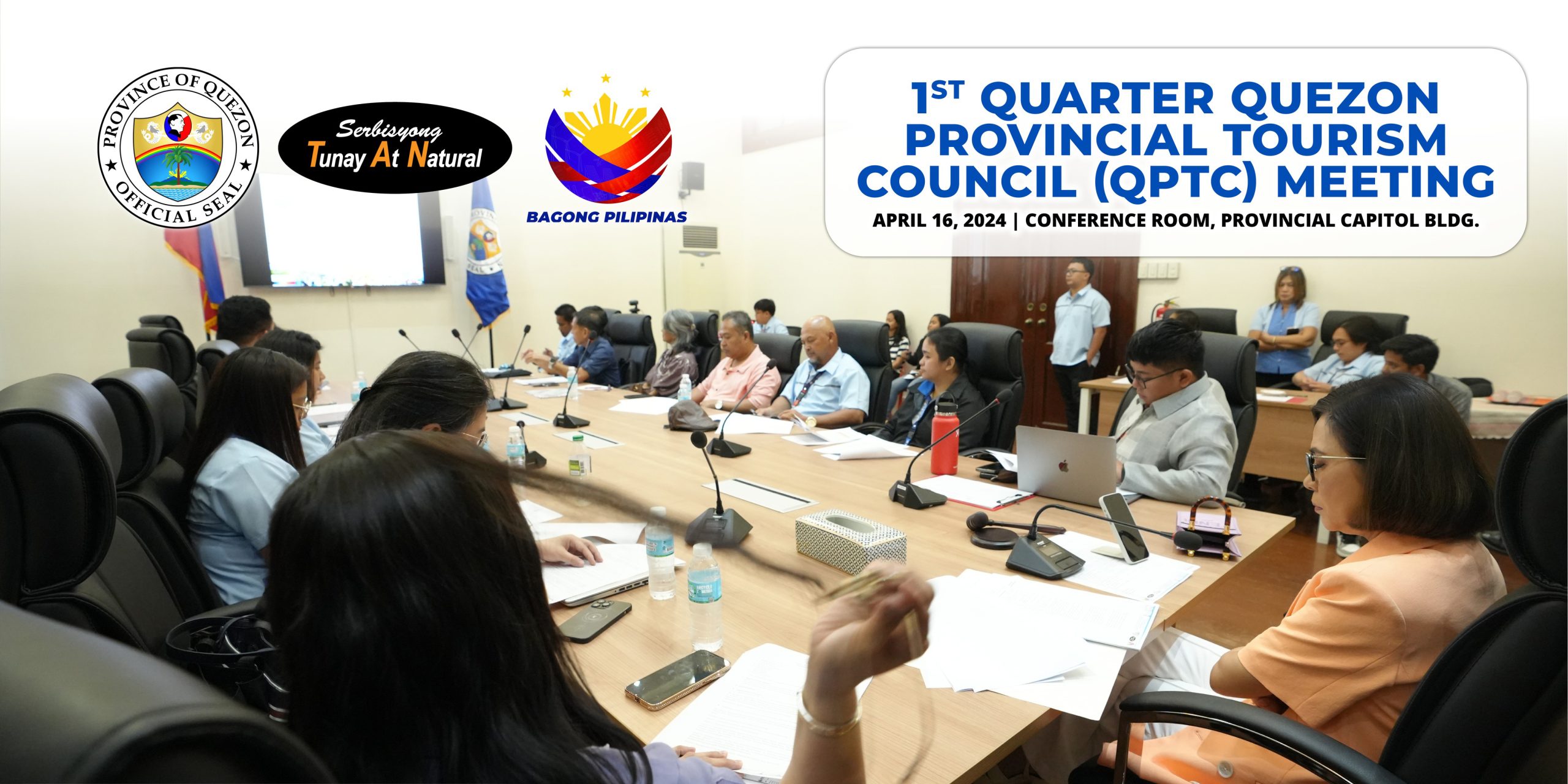 1st Quarter Quezon Provincial Tourism Council (QPTC) Meeting | April 16, 2024