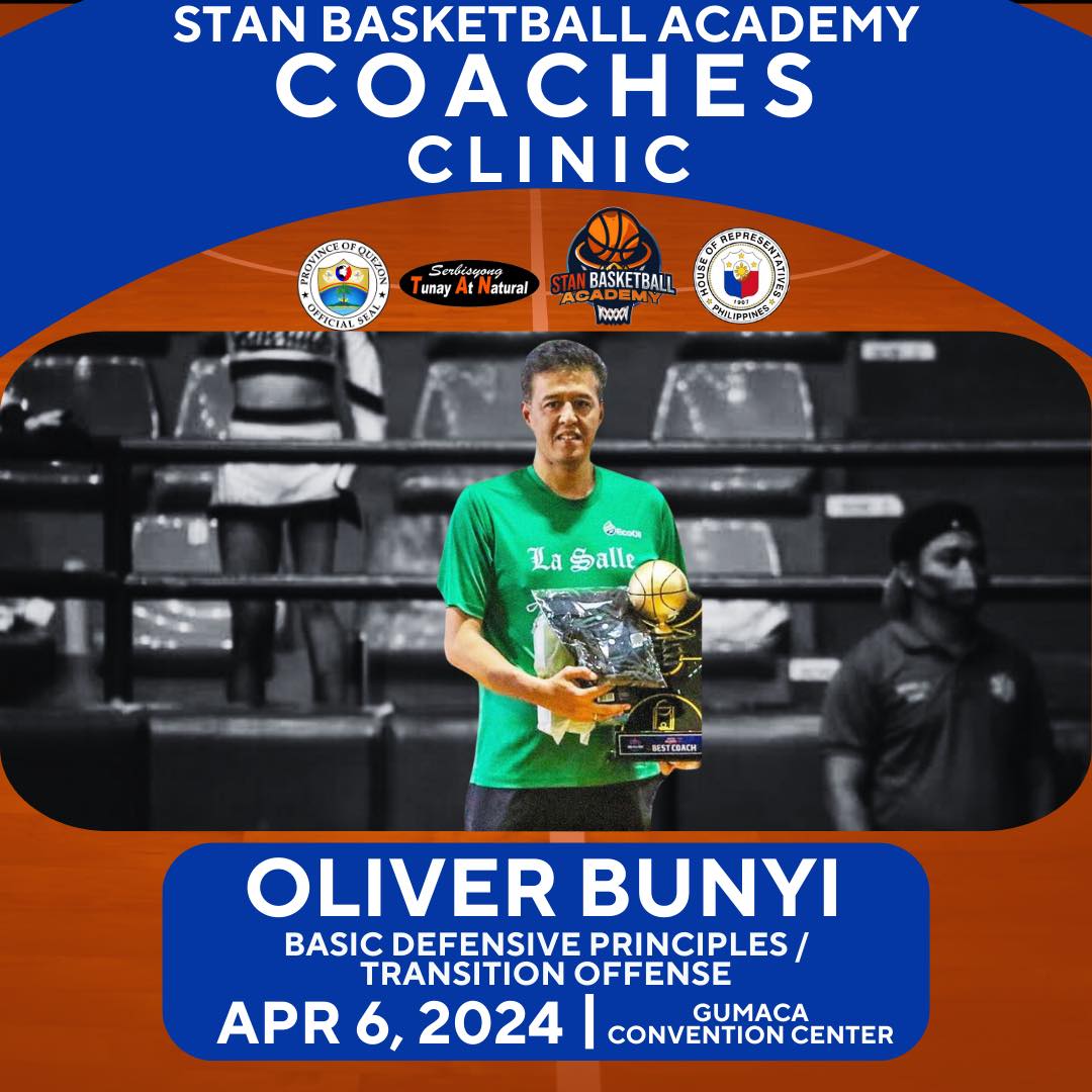 STAN Basketball Academy Coaches Clinic – Oliver Bunyi – April 06, 2024