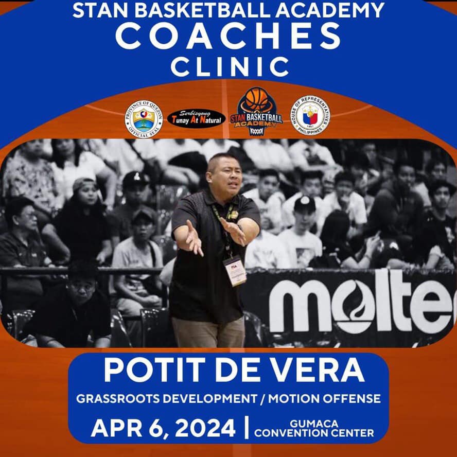 STAN Basketball Academy Coaches Clinic – Potit De Vera – April 06, 2024