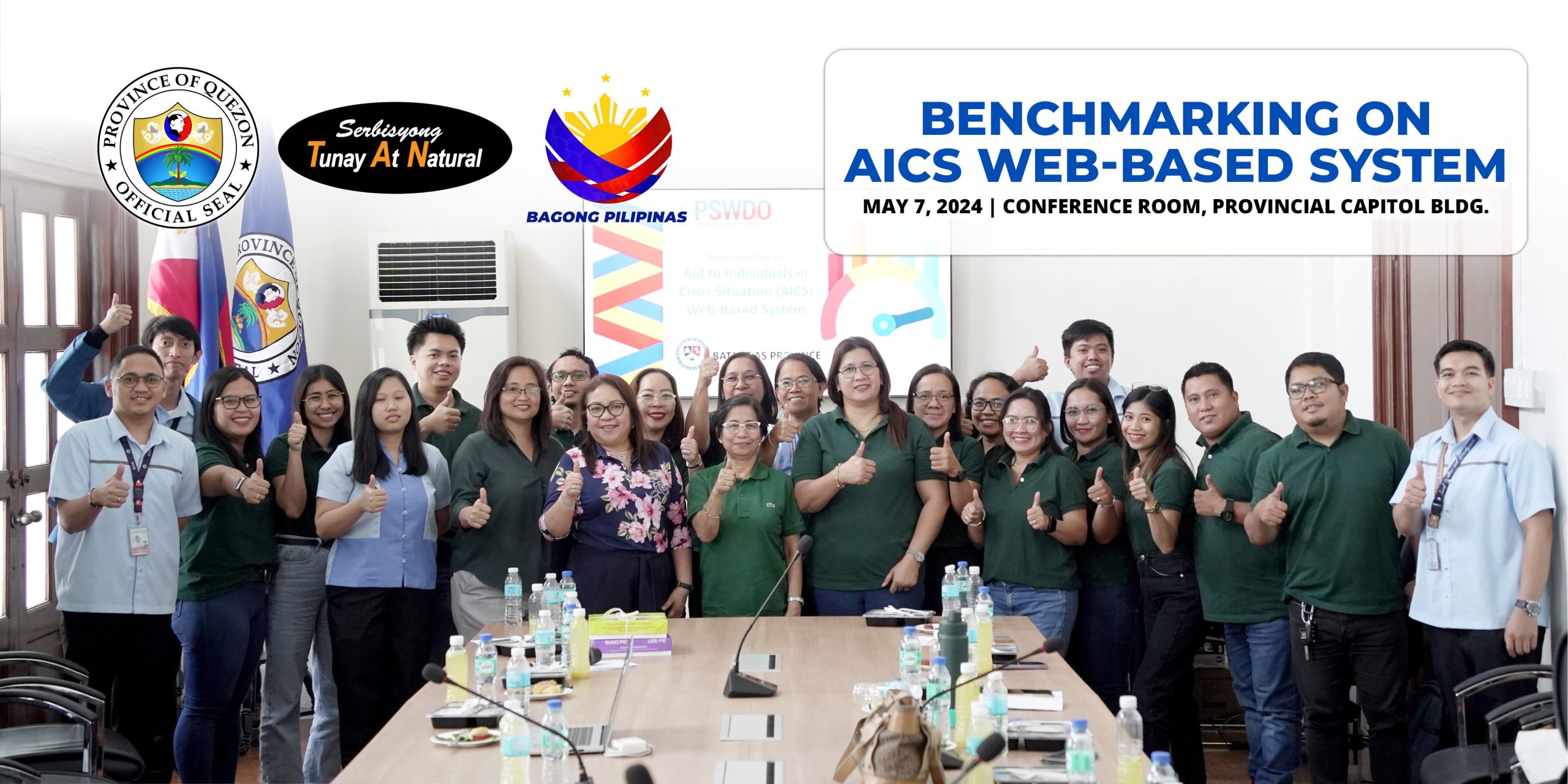 Benchmarking on AICS Web-based System | May 07, 2024