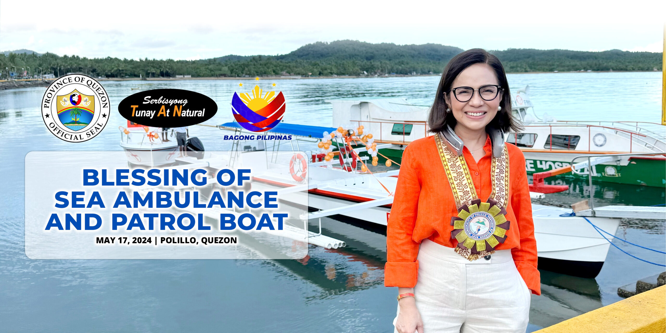 Blessing of Sea Ambulance and Patrol Boat | May 17, 2024