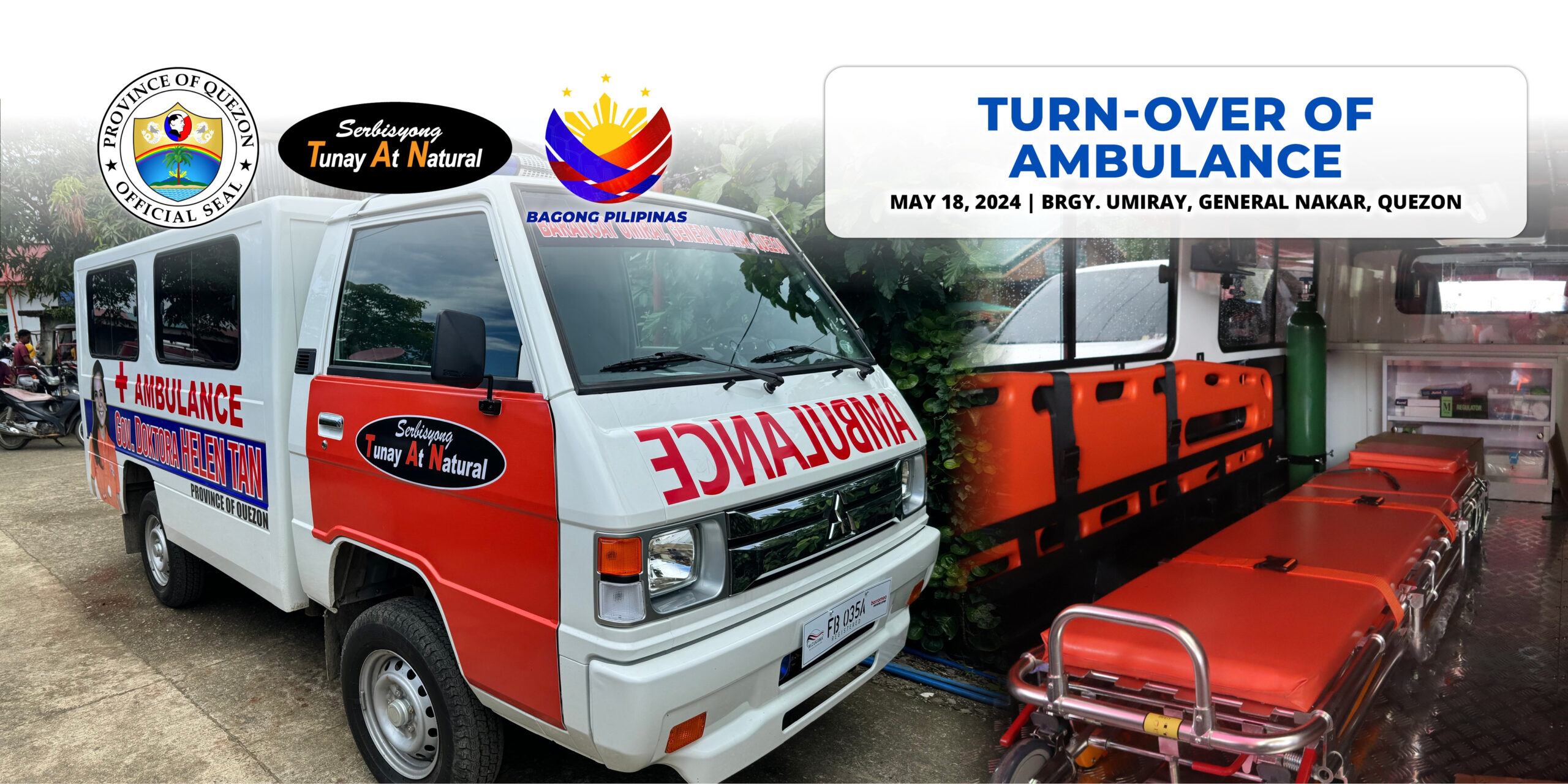 Turn-Over of Ambulance | May 18, 2024