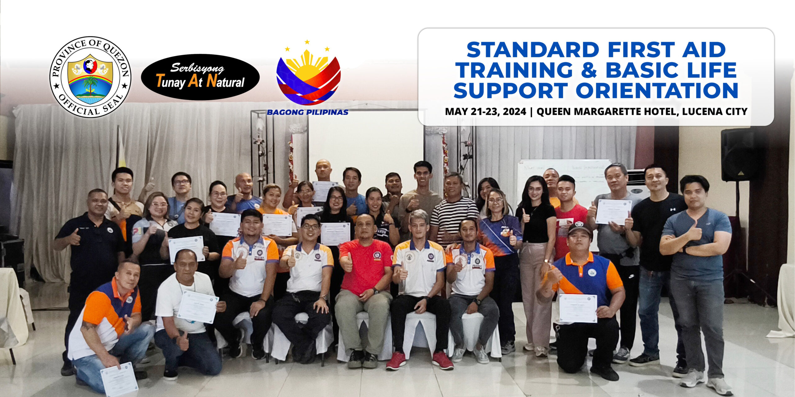 Standard First Aid Training & Basic Life Support Orientation | May 21-23, 2024