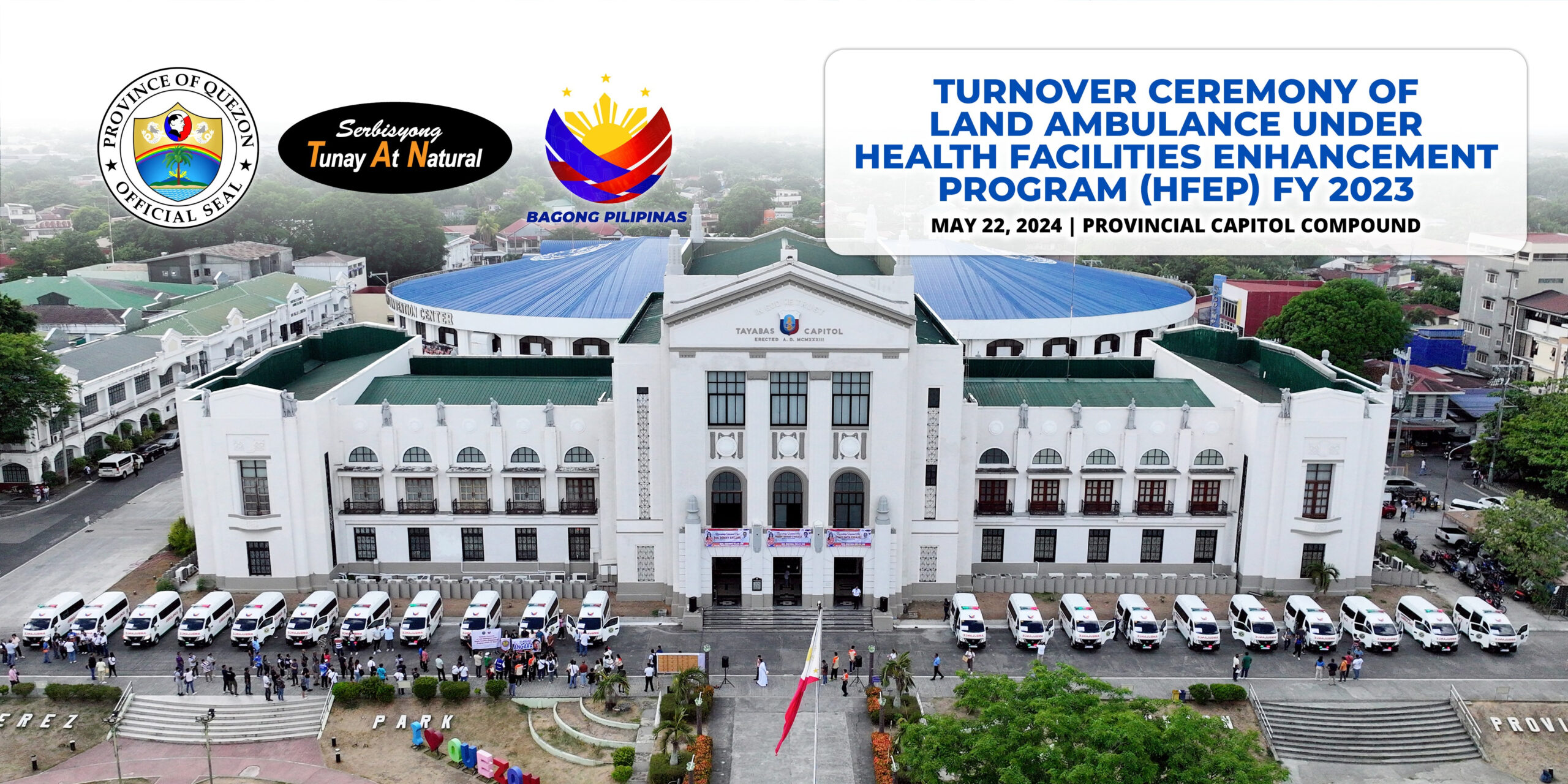 Turnover Ceremony of Land Ambulance Under Health Facilities Enhancement Program (HFEP) FY 2023 | May 22, 2024