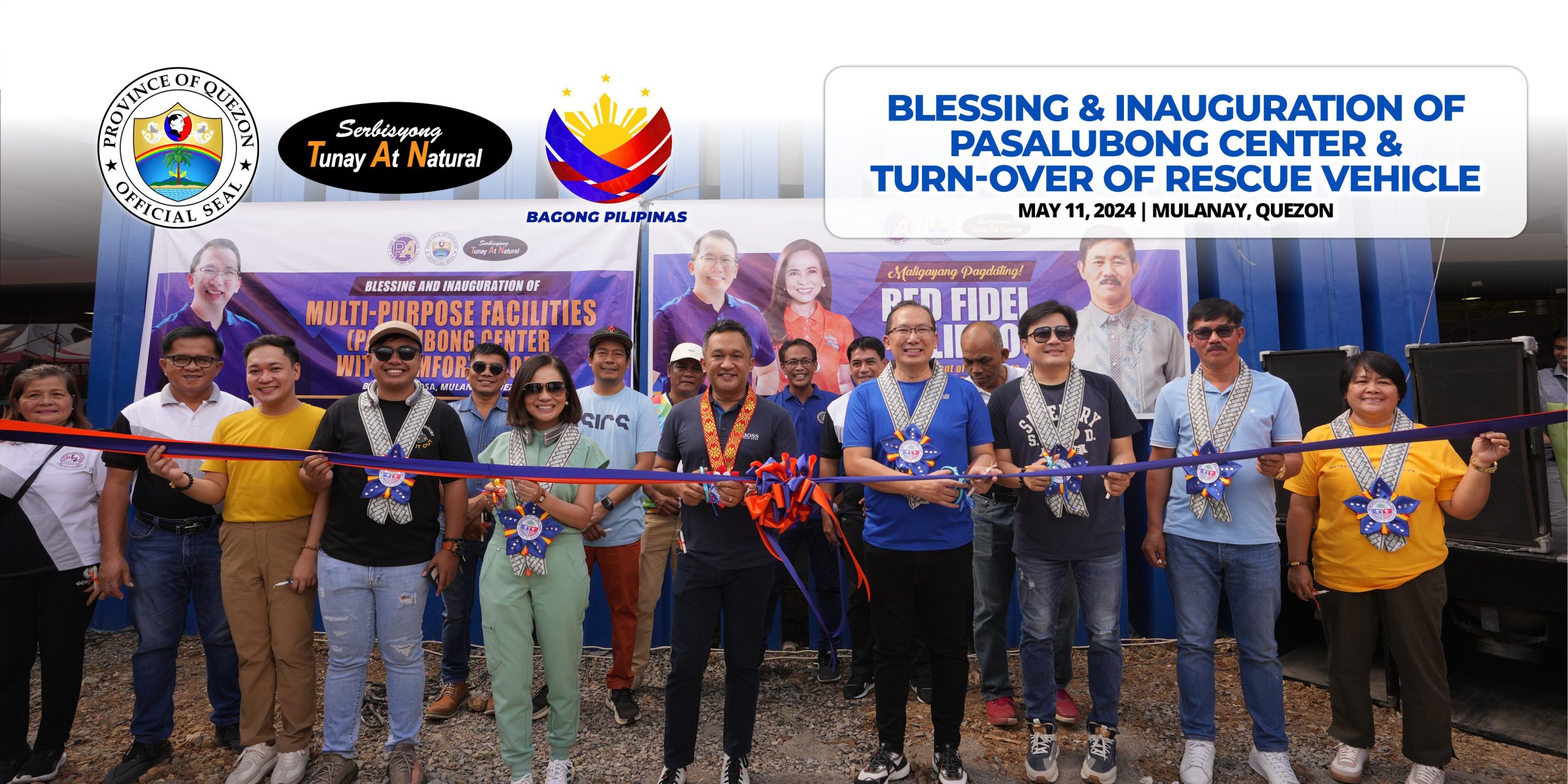 Blessing & Inauguration of Pasalubong Center & Turn-Over of Rescue Vehicle | May 11, 2024