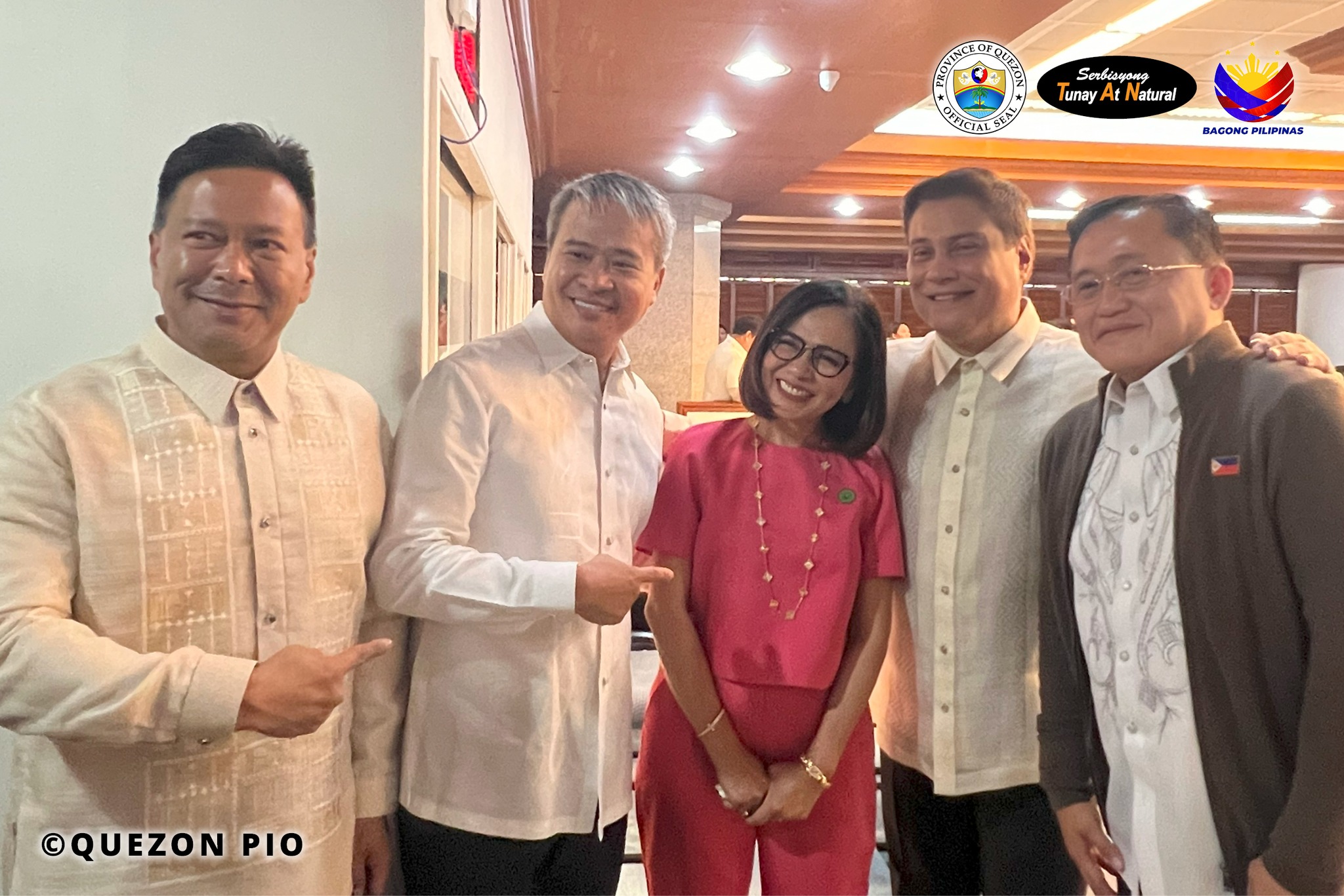 Governor Doktora Helen Tan visited the Senate today Monday, May 13 to meet and have a strong relationship with some senators for the betterment of the province of Quezon | May 13, 2024