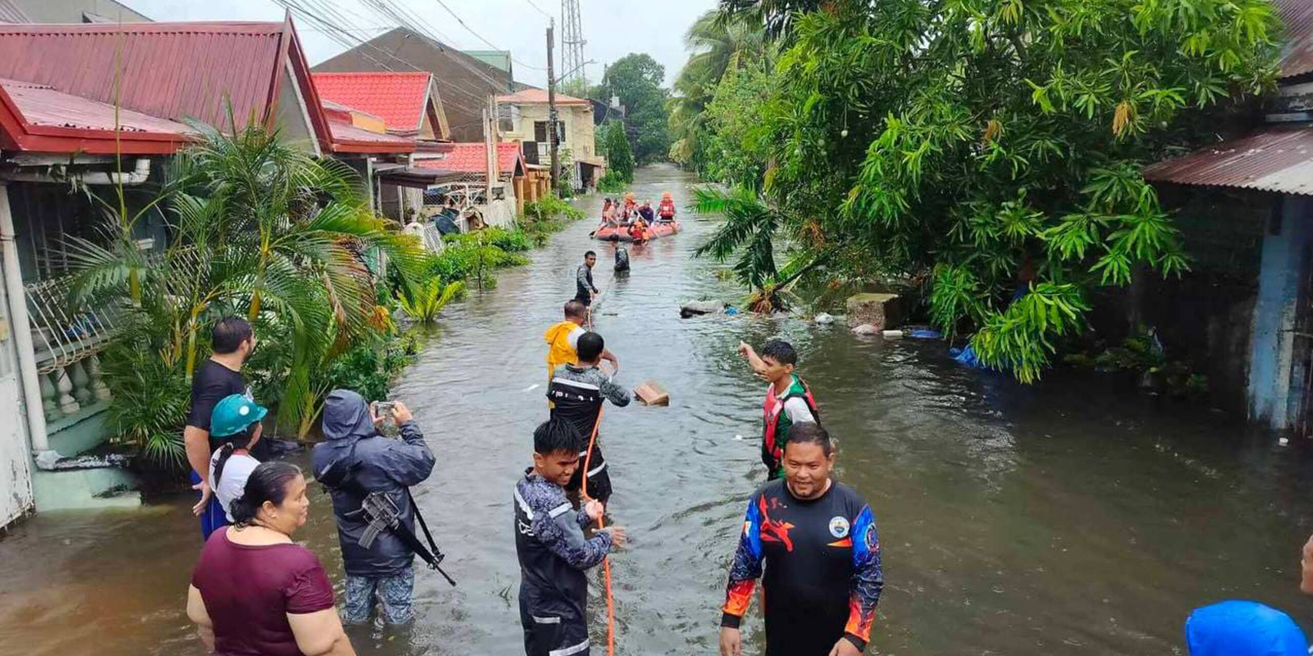 RESCUE OPEARATION of Quezon Provincial Disaster Risk Reduction and Management Office  together with CDRRMO Lucena City and Philippine Air Force at Brgy. Kanlurang Mayao, Lucena City | May 26, 2024