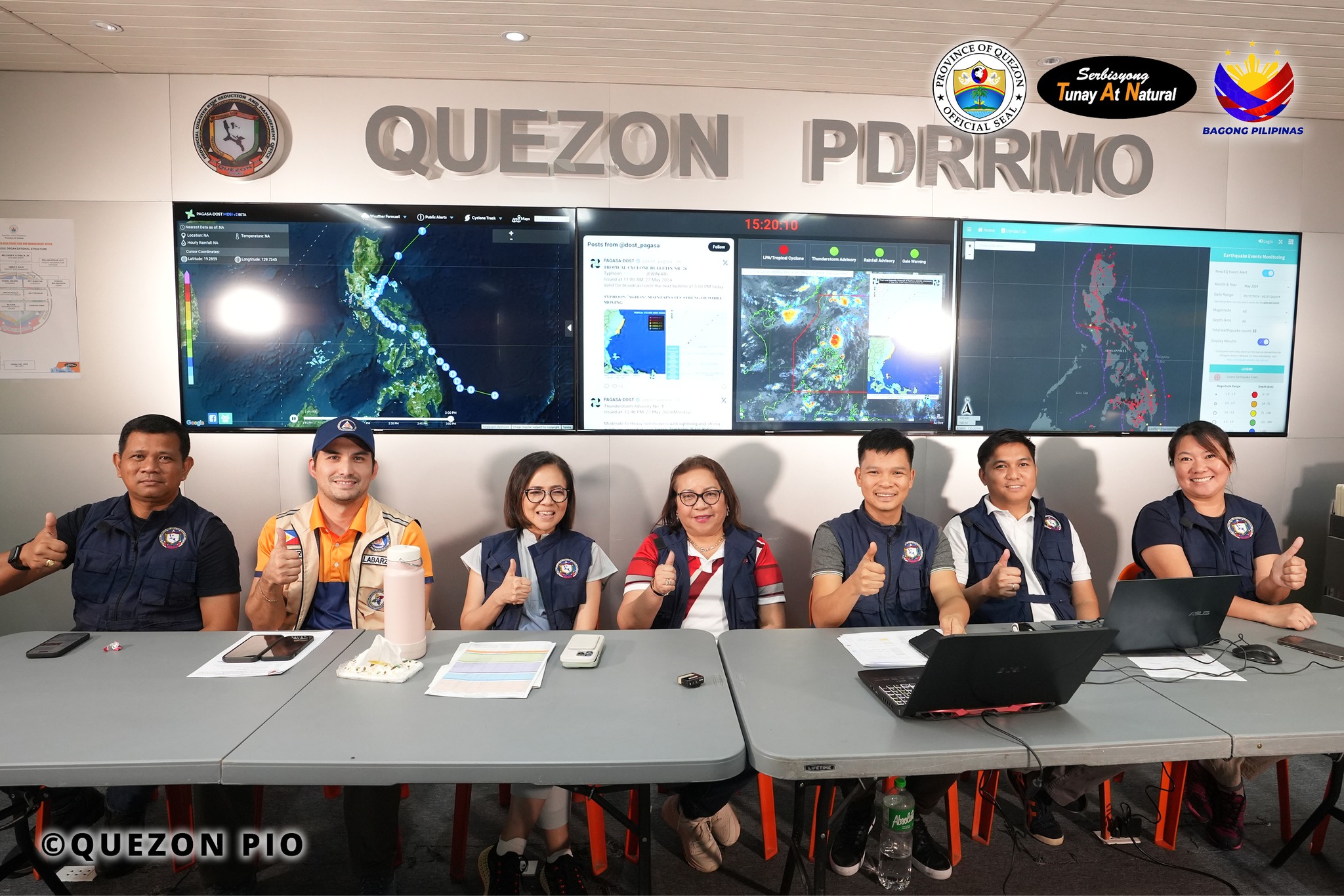 Sa patuloy na pagtugon ng Pamahalaang Panlalawigan sa mga nasalanta ng Bagyong Aghon, nagsagawa ng pagpupulong ang Provincial Disaster Risk Reduction and Management Council (PDRRMC) na pinangunahan ni Governor Doktora Helen Tan | May 27, 2024