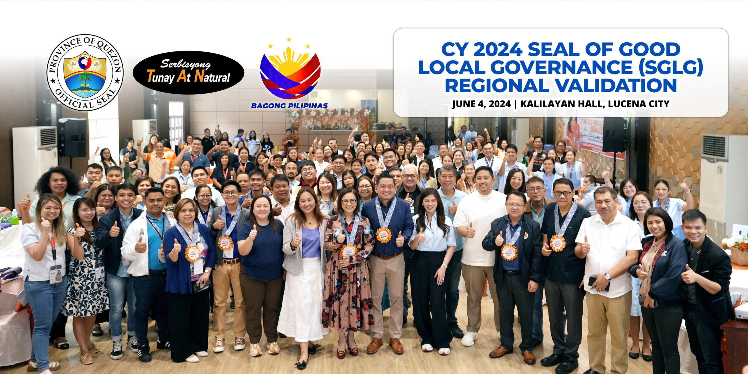 CY 2024 Seal of Good Local Governance (SGLG) Regional Validation | June 4, 2024