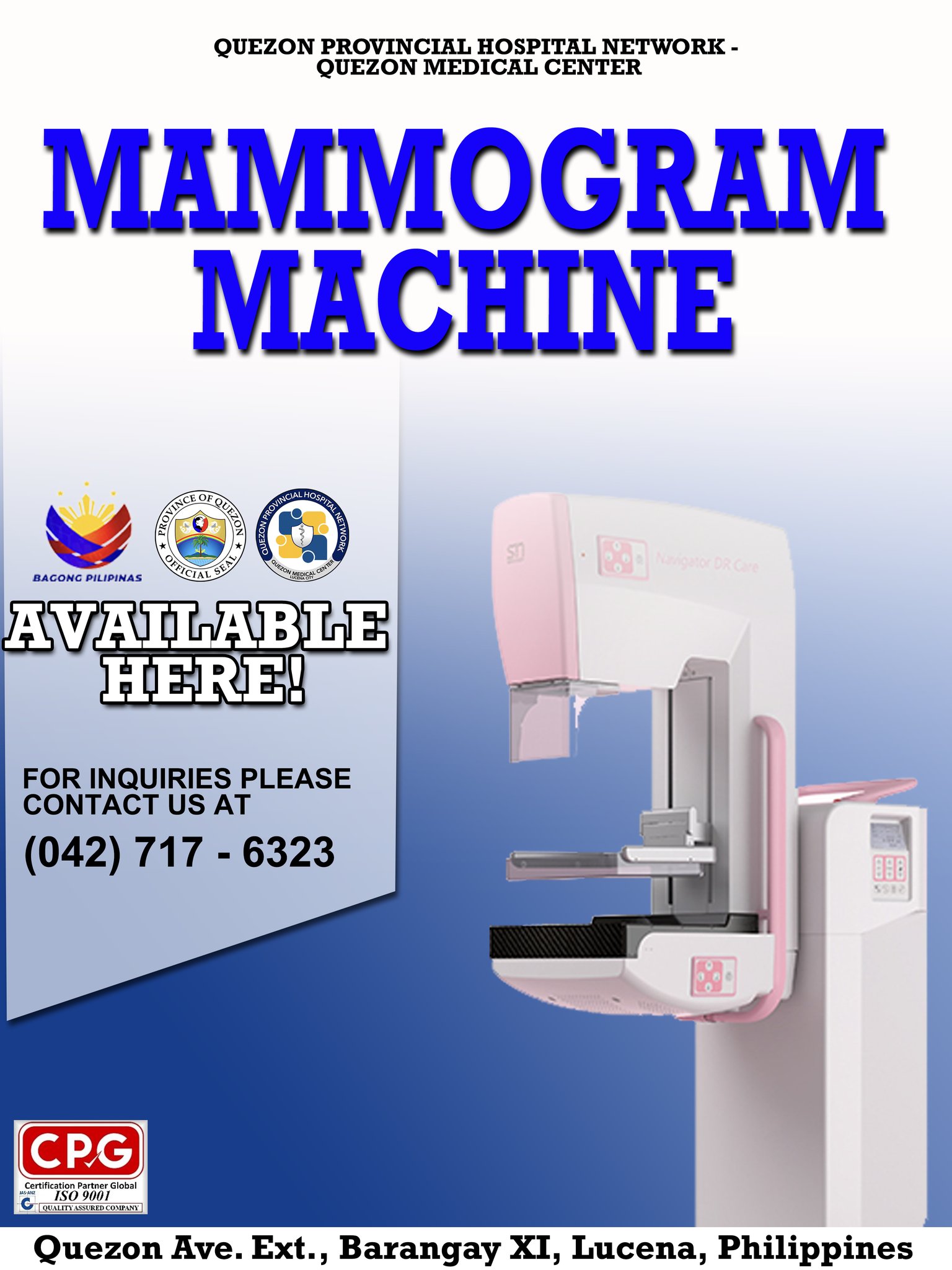 Mammogram Machine | June 4, 2024