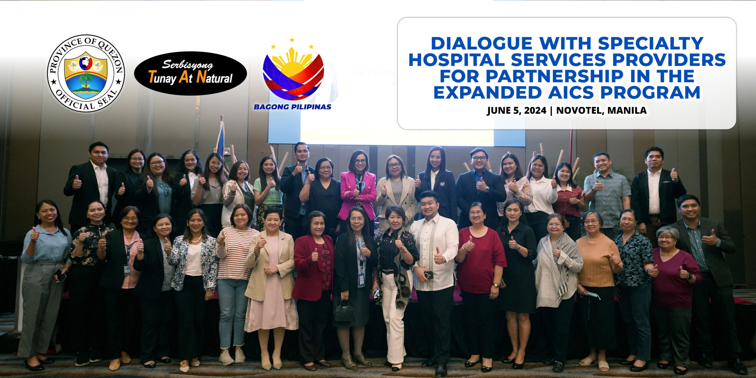 Dialogue with Specialty Hospital Services Providers for Partnership in the expanded AICS Program | June 5, 2024