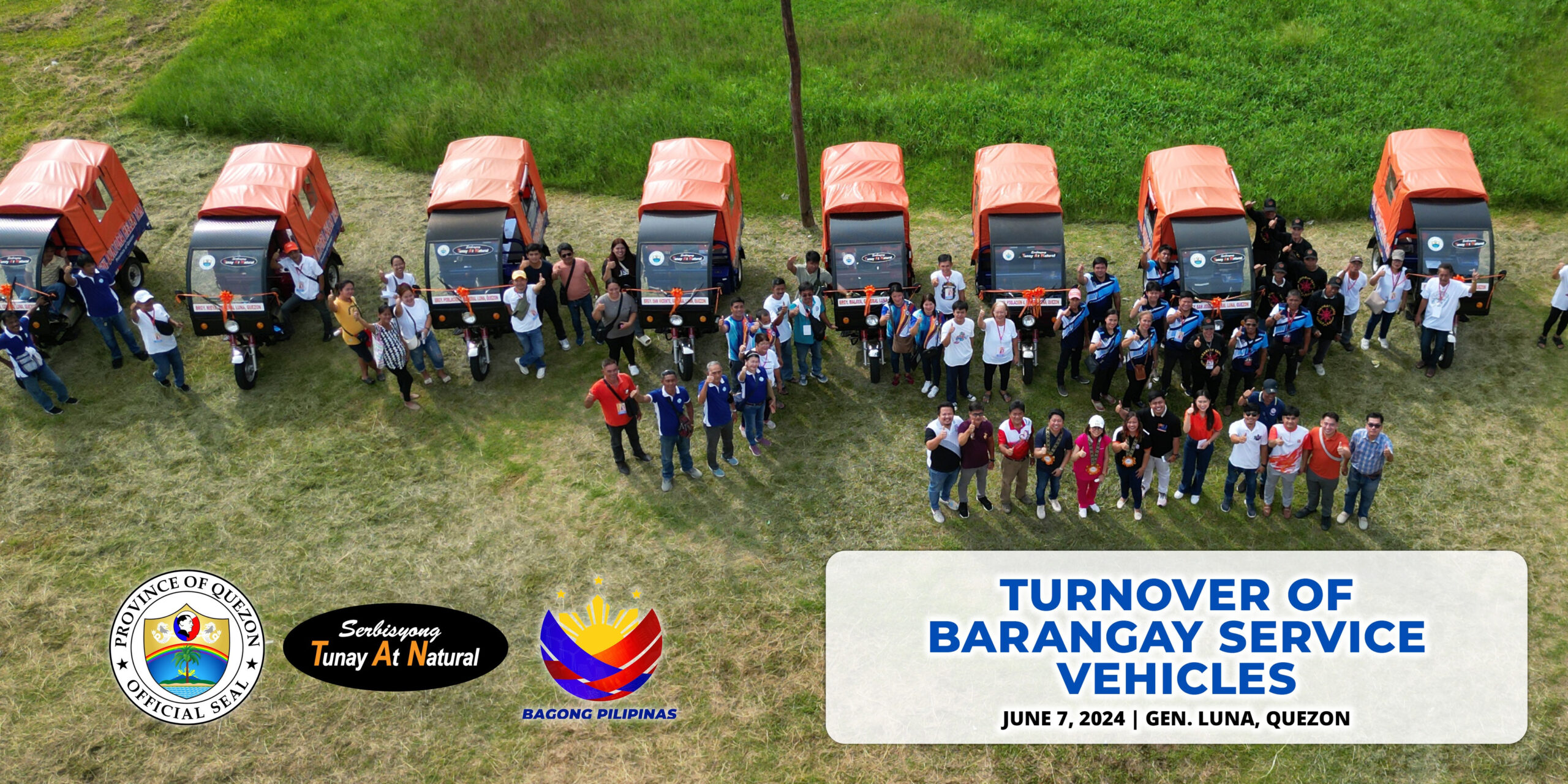 Turnover of Barangay Service Vehicles | June 07, 2024