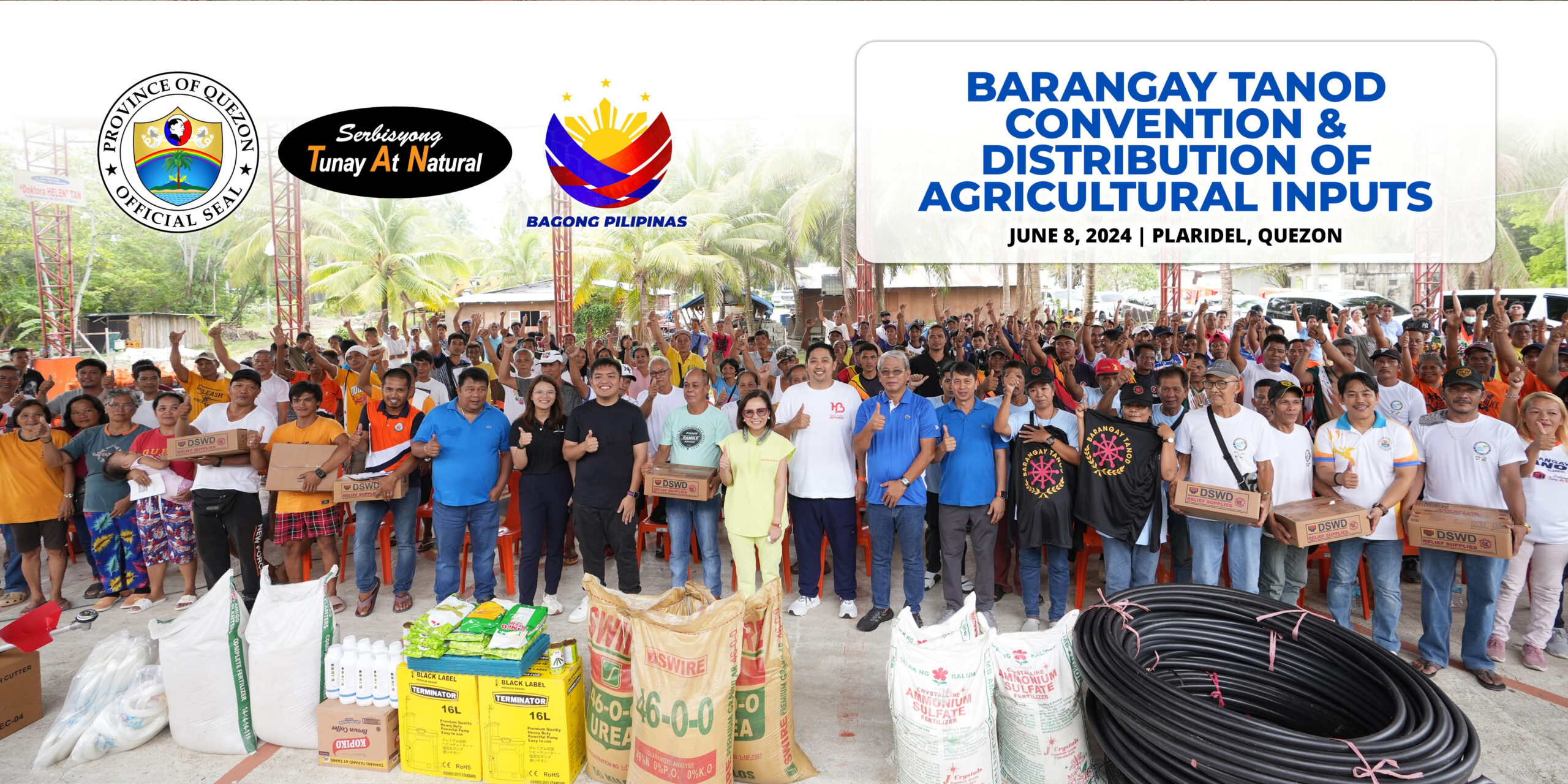 Barangay Tanod Convention & Distribution of Agricultural Inputs | June 08, 2024