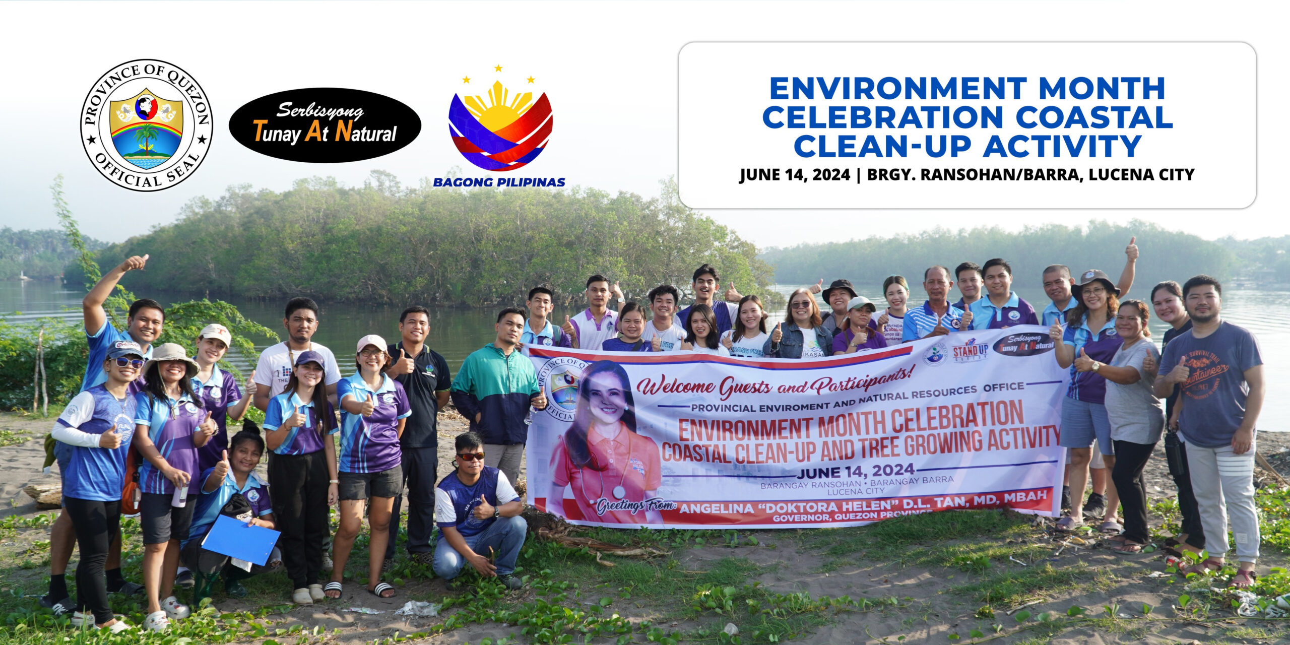 Environment Month Celebration Coastal Clean-up Activity | June 14, 2024