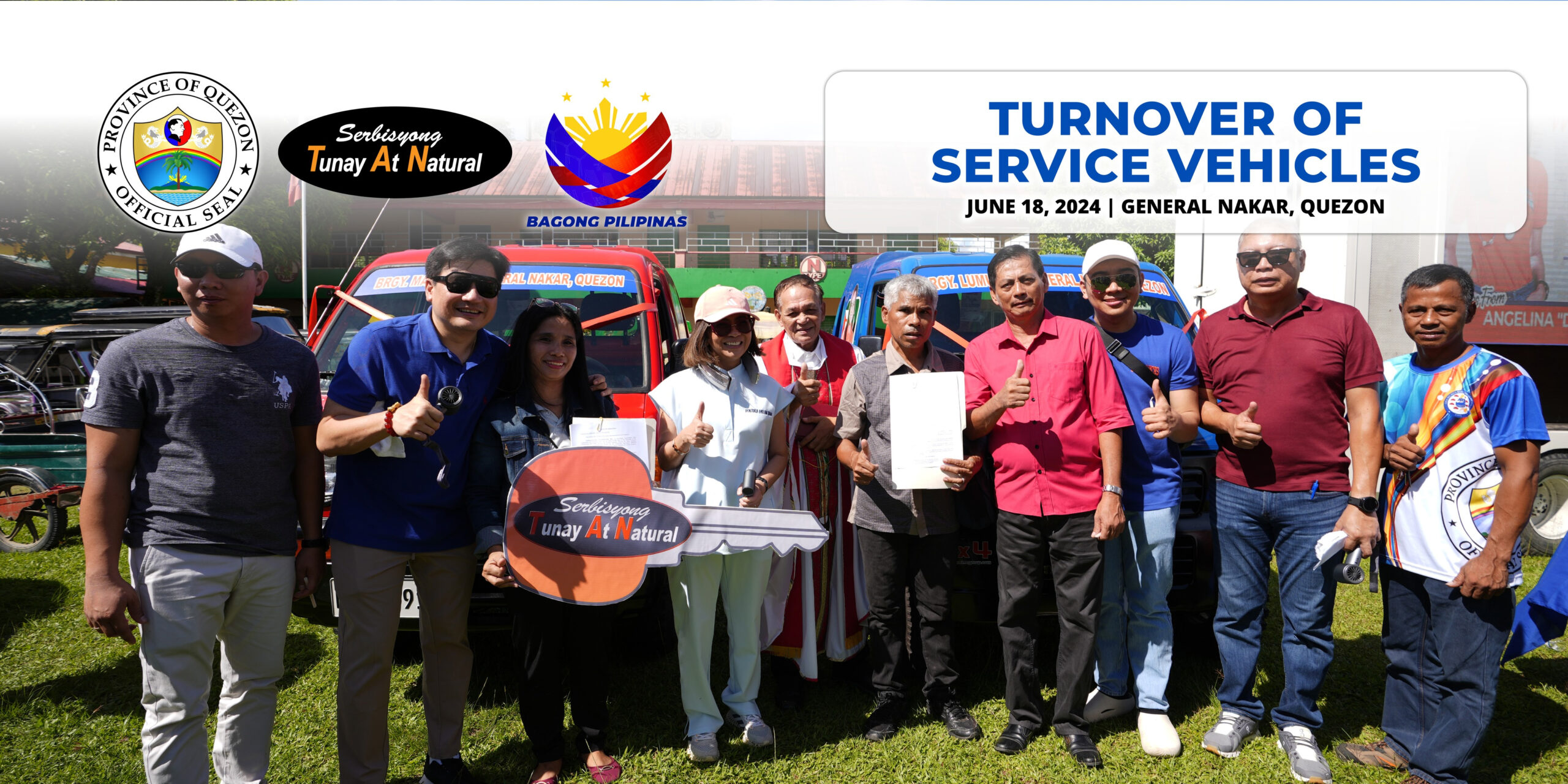 Turn-over of Service Vehicles  | June 18, 2024