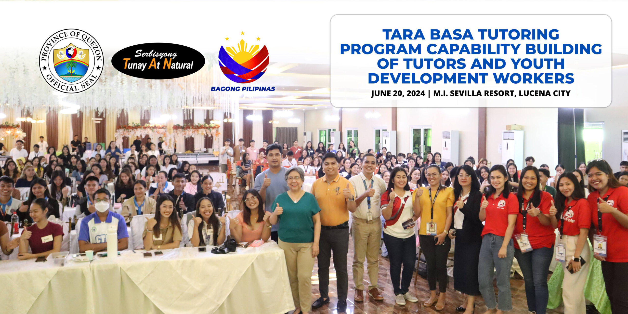 TARA BASA Tutoring Program Capability Building of Tutors and Youth Development Workers | June 20, 2024