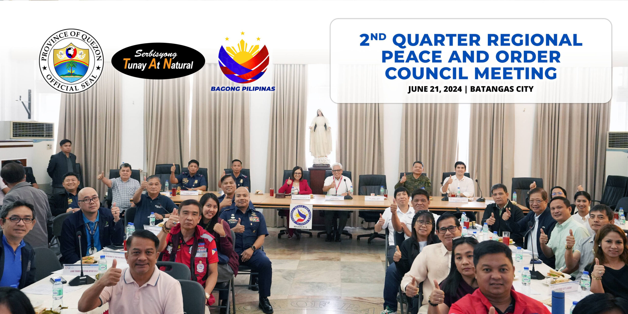 2nd Quarter Regional Peace and Order Council Meeting | June 21, 2024