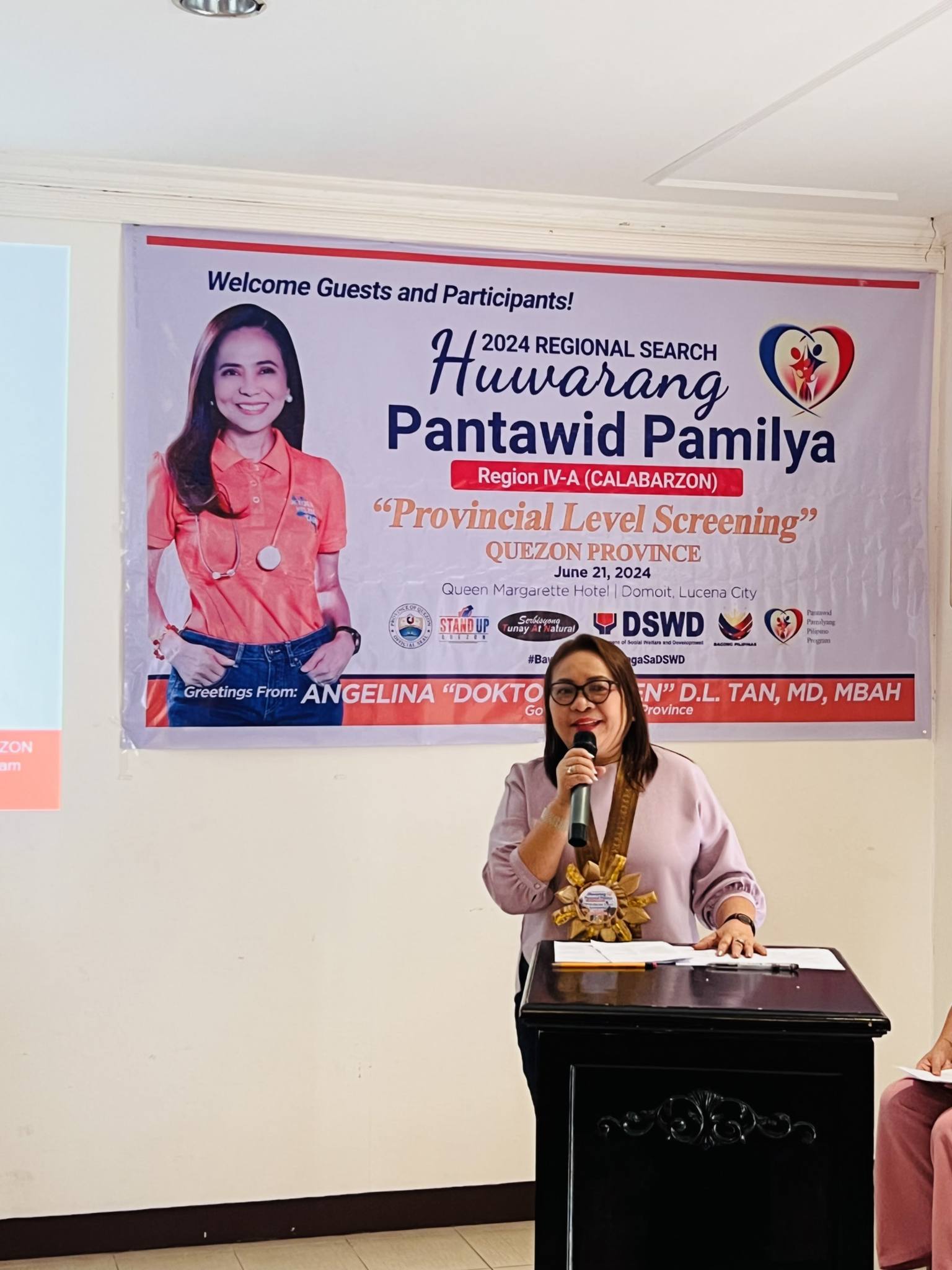 Pantawid Pamilya ng Department of Social Welfare and Development Office Quezon Cluster | June 21, 2024