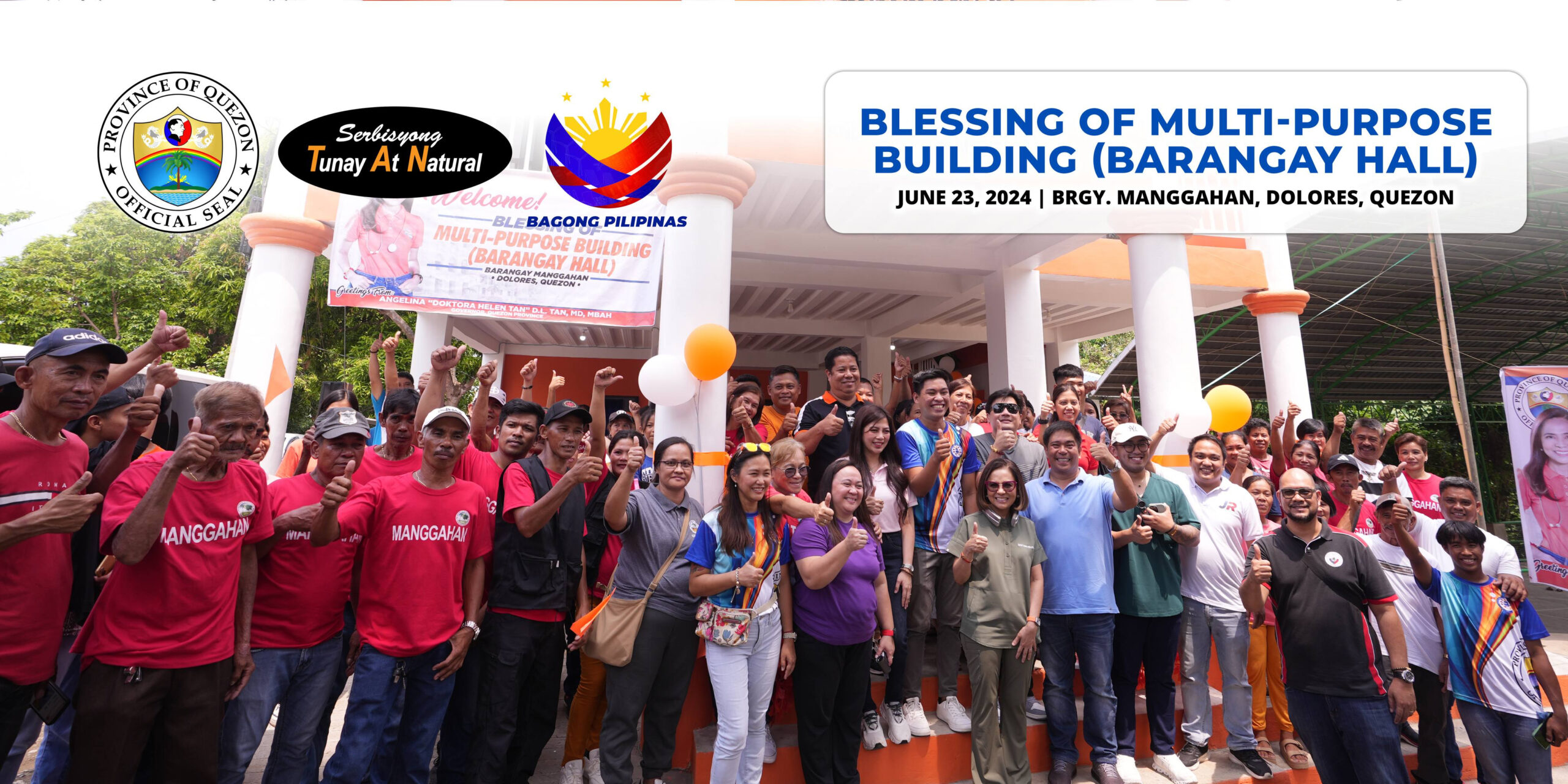 Blessing of Multi-Purpose Building (Barangay Hall) | June 23, 2024