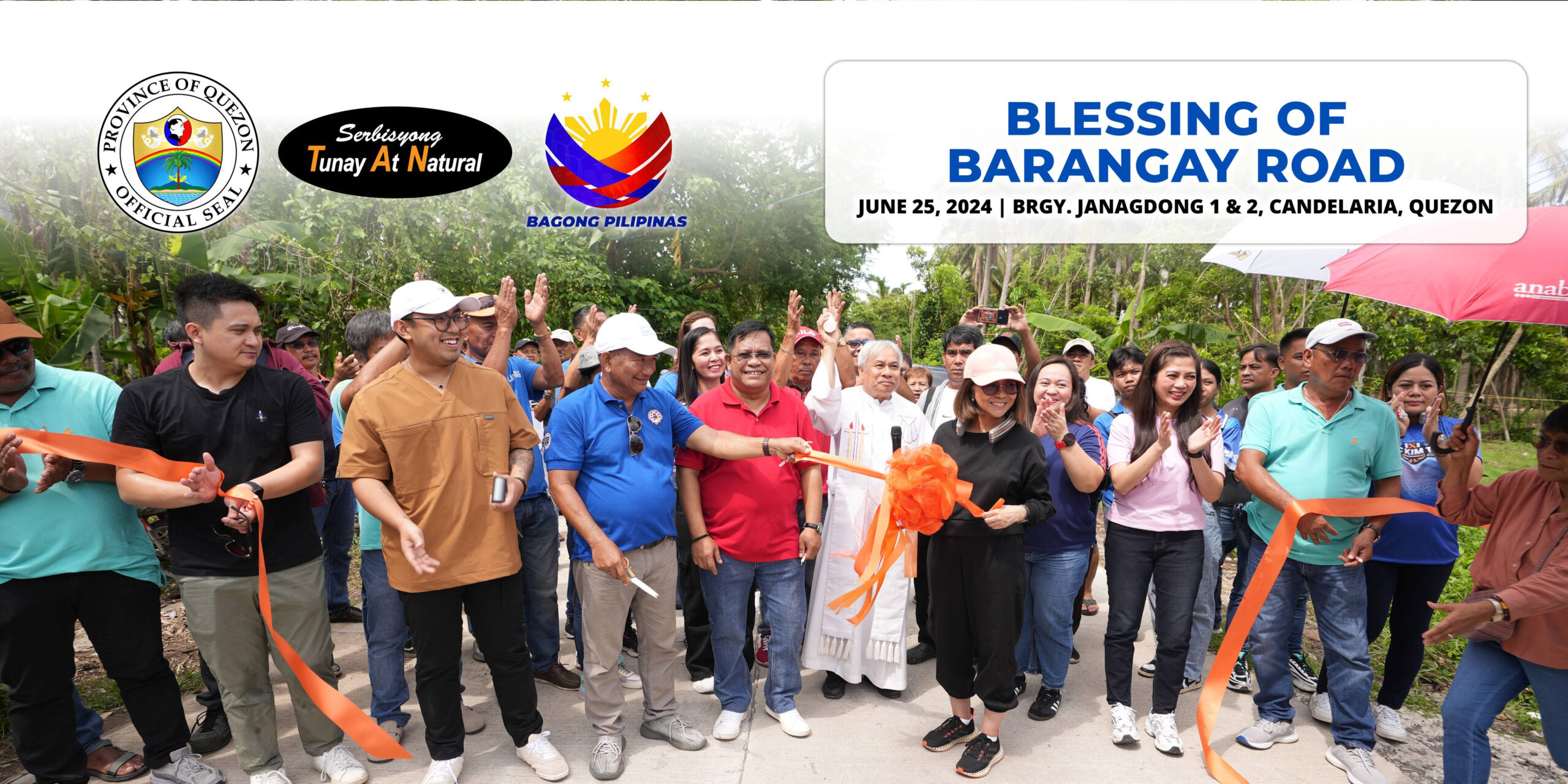 Blessing of Barangay Road – Brgy. Janagdong 1 & 2, Candelaria, Quezon | June 25, 2024