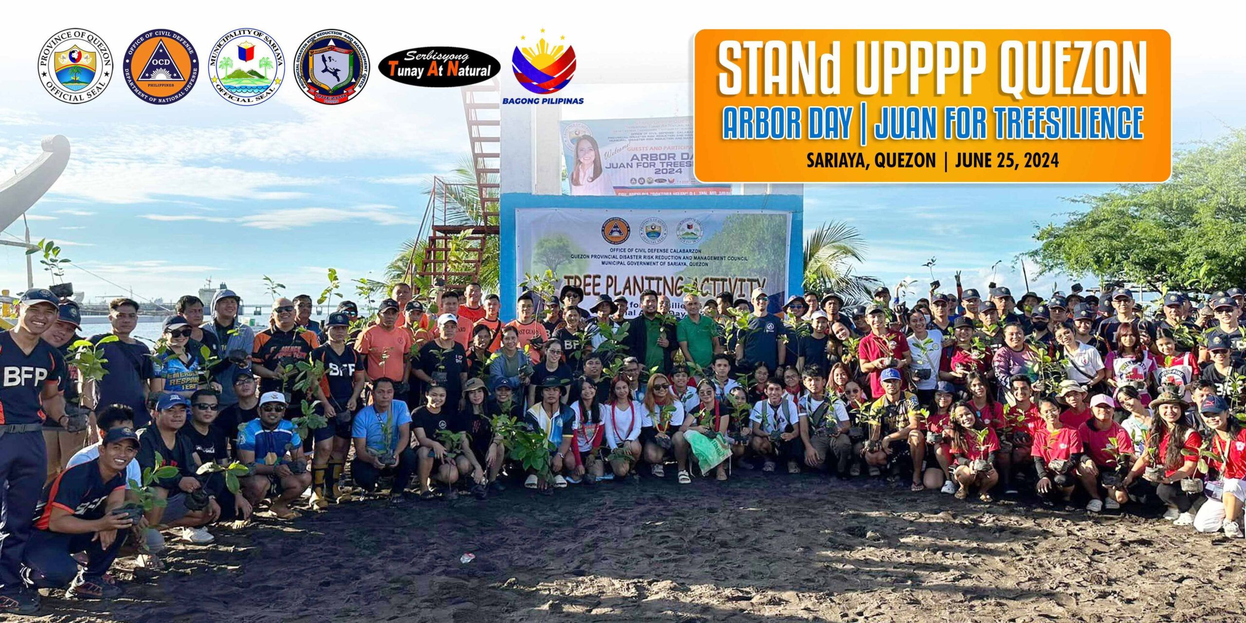 STANd UPPPP Quezon Arbor Day – Juan for Treesilience | June 25, 2024