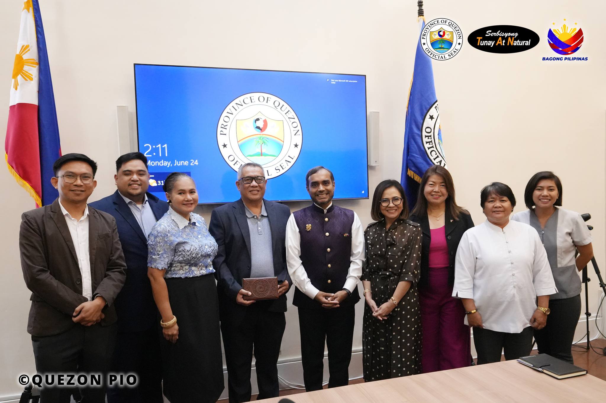 Pagkortesiya kay Governor Doktora Helen Tan ng Charge d’Affaires of the Embassy of India | July 02, 2024