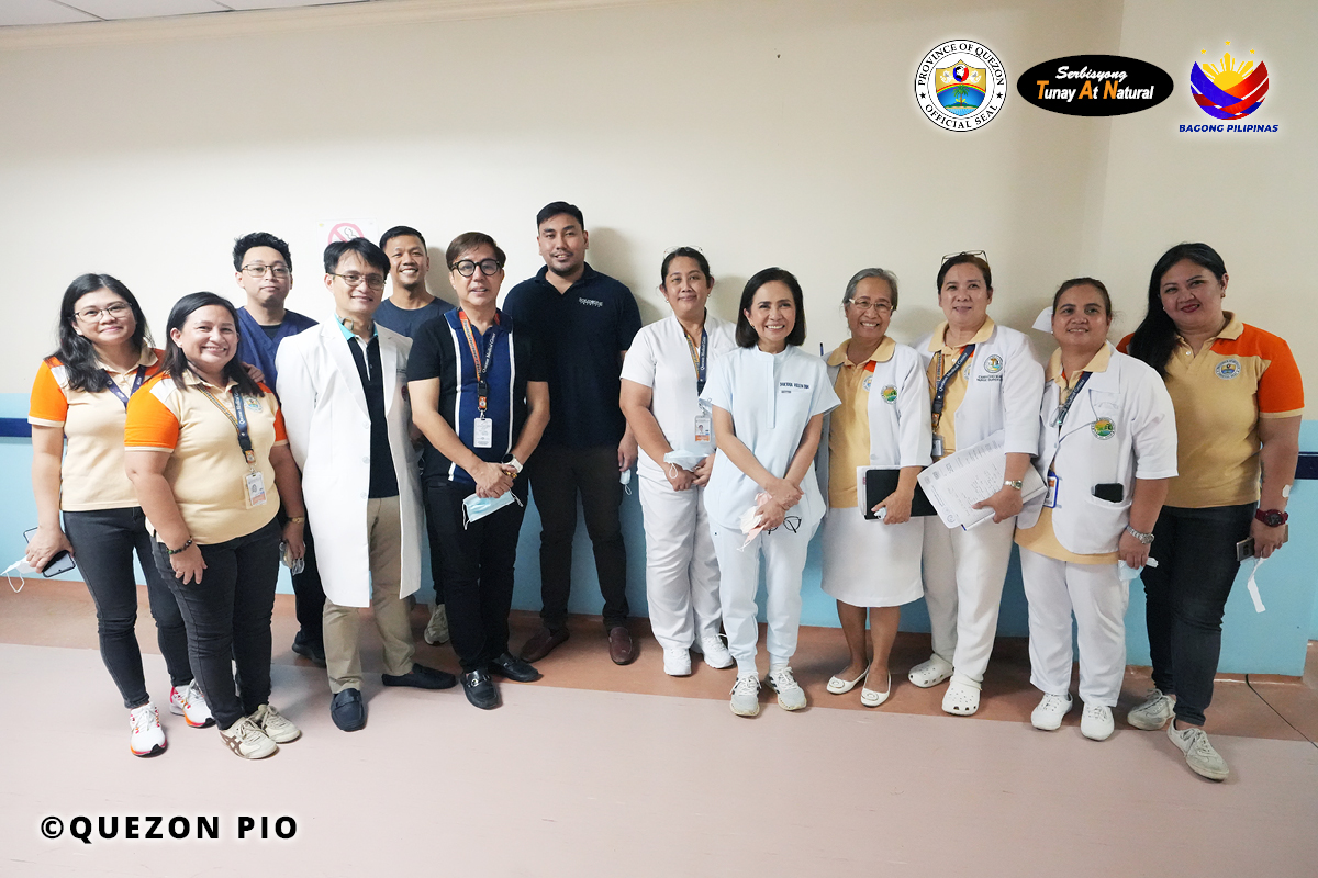 Pagbisita at Nilibot ni Governor Doktora Helan Tan sa Quezon Provincial Hospital Network – Quezon Medical Center | July 03, 2024