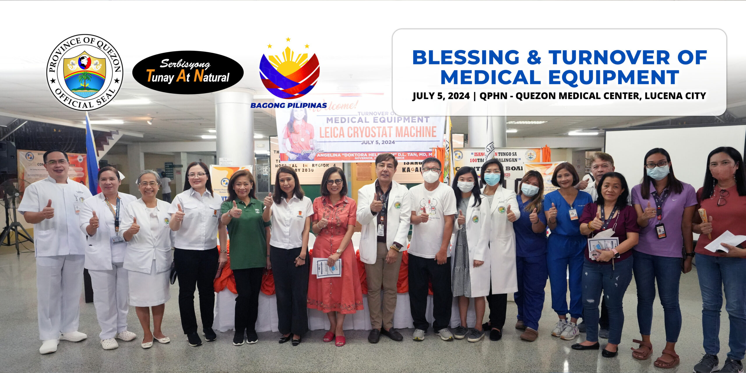 Blessing & Turnover of Medical Equipment | July 5, 2024