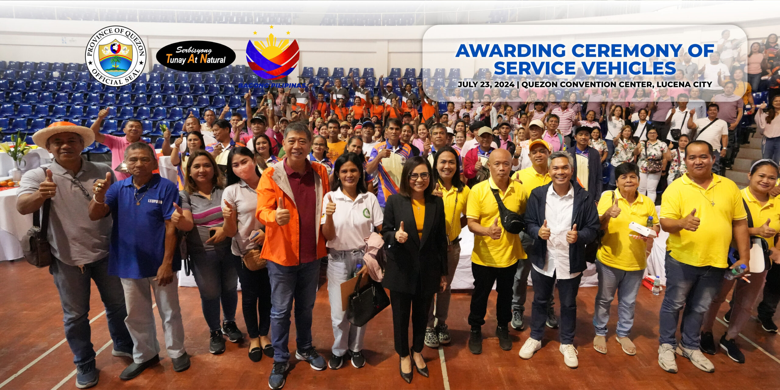 Awarding Ceremony of Service Vehicles | July 23, 2024