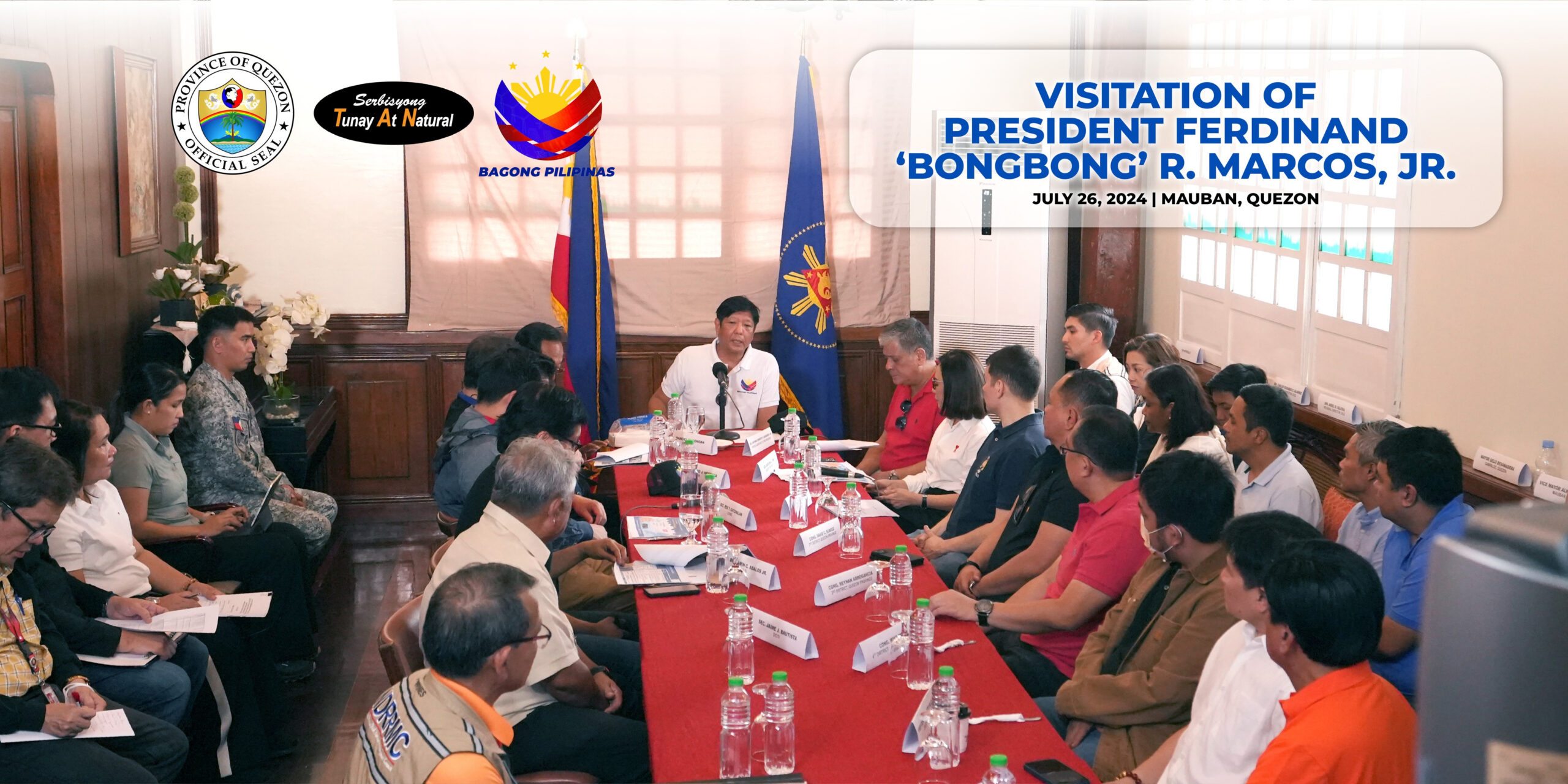 Visitation of President Ferdinand ‘Bongbong’ R. Marcos, Jr. – Mauban, Quezon | July 26, 2024