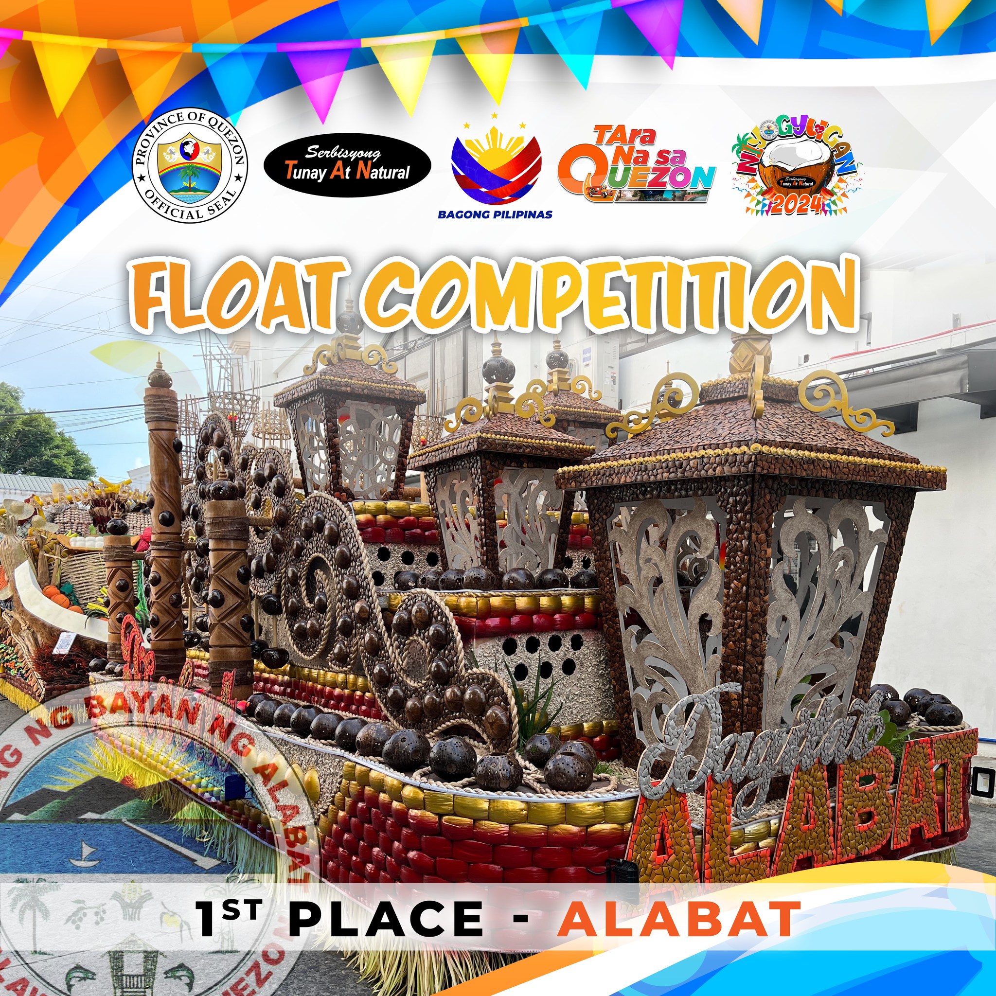 Float Competition ng Niyogyugan Festival 2024 | August 17, 2024