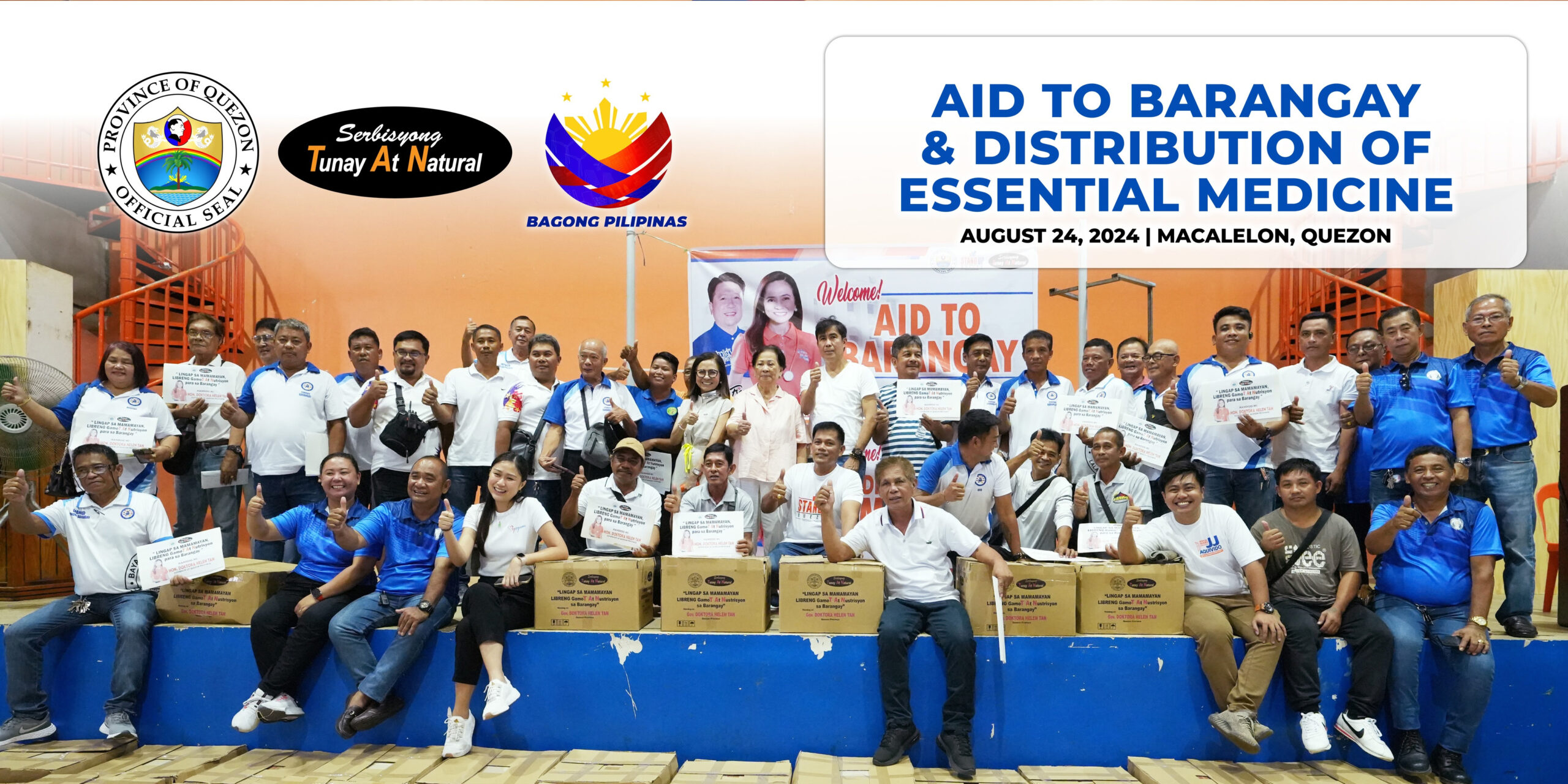 Aid to Barangay & Distrubtion of Essential Medicine | August 24, 2024