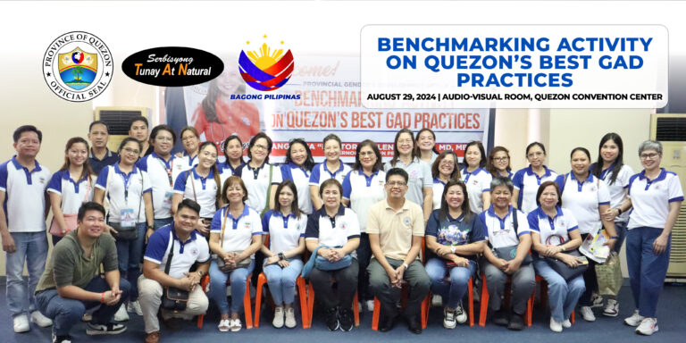 Benchmarking Activity on Quezon’s Beat GAD Practices | August 29, 2024