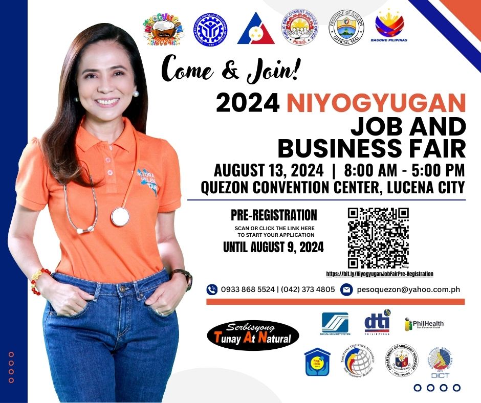 2024 Niyogyugan Job and Business Fair – August 13, 2024