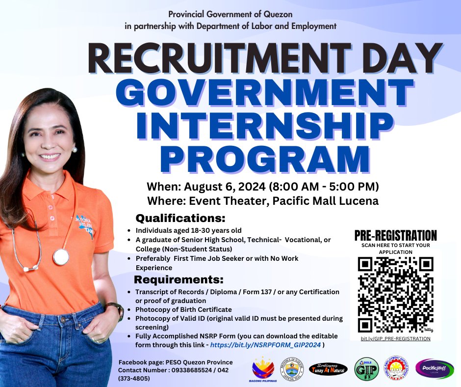 Recruitment Day Government Internship Program – August 06, 2024