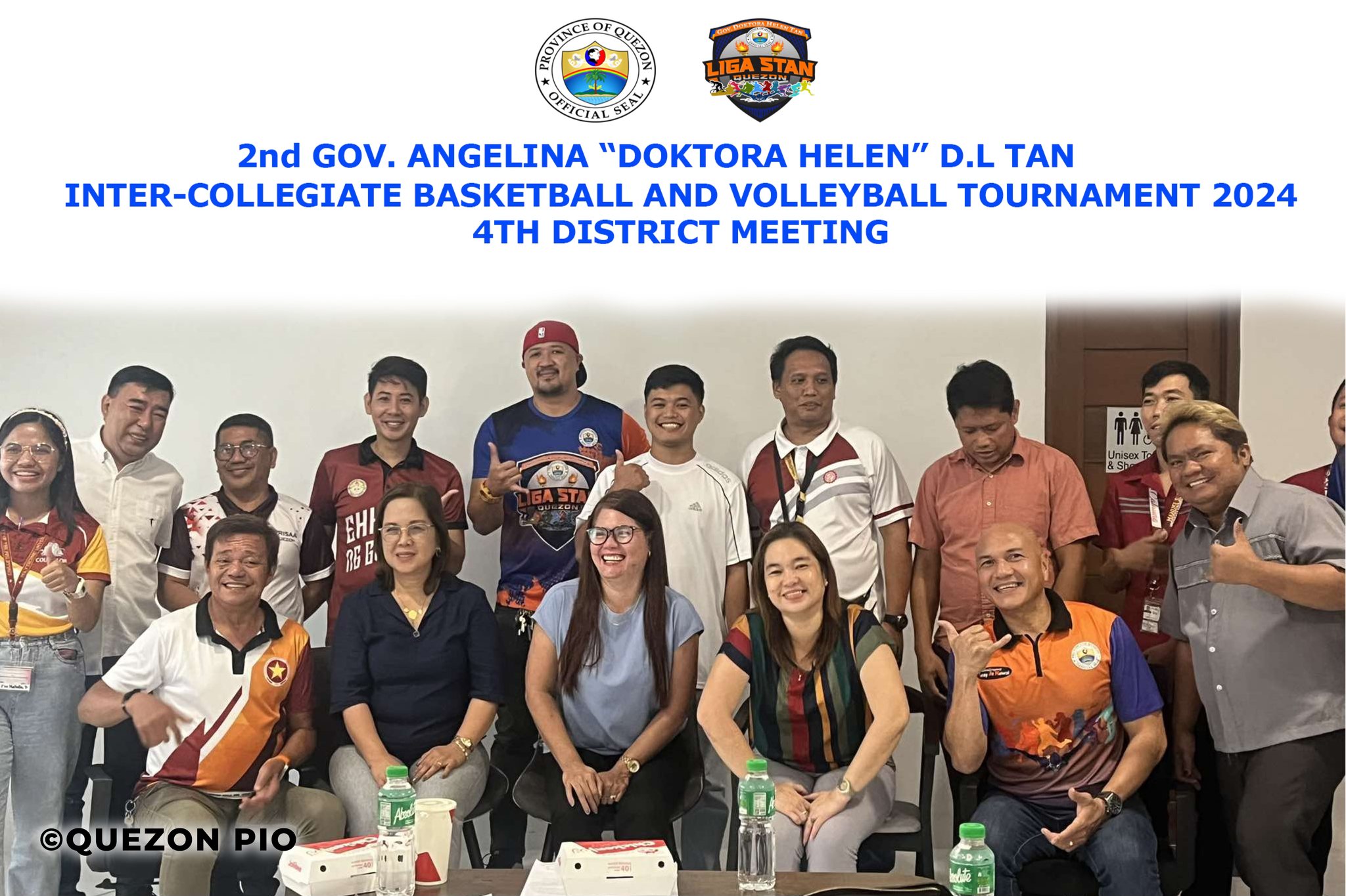 2nd Gov. Angelina “Doktora Helen” D.L Tan Inter-collegiate Basketball and Volleyball Tournament 2024 – 4th District Meeting | September 09, 2024