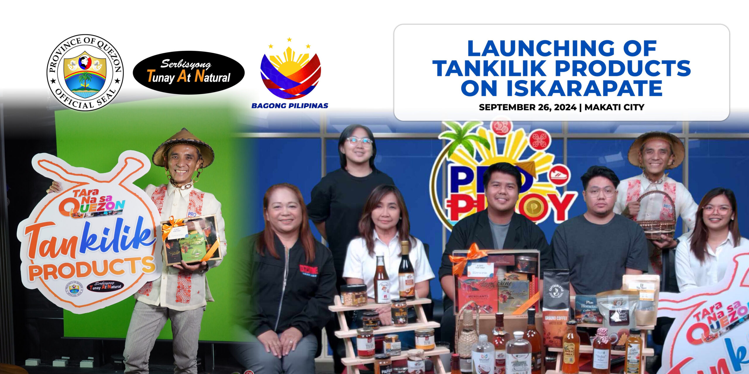 Launching of Tankilik Products on Iskarapate | September 26, 2024