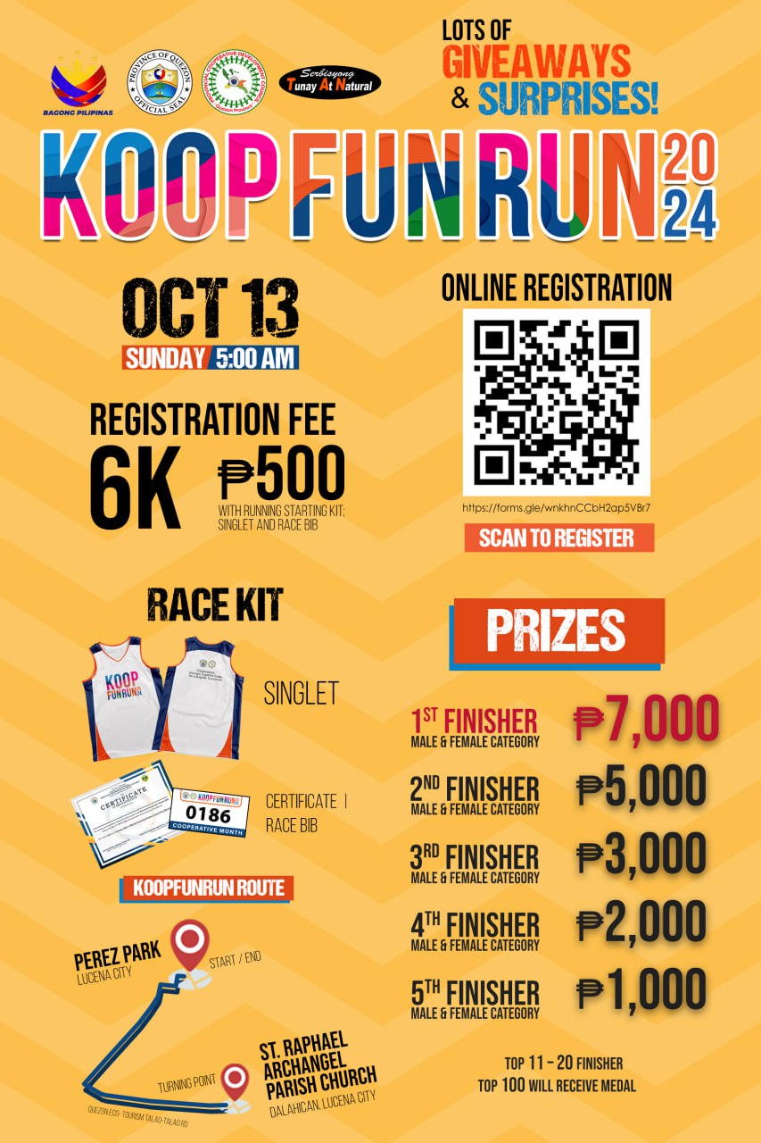 KOOP FUN RUN 2024 – October 13, 2024