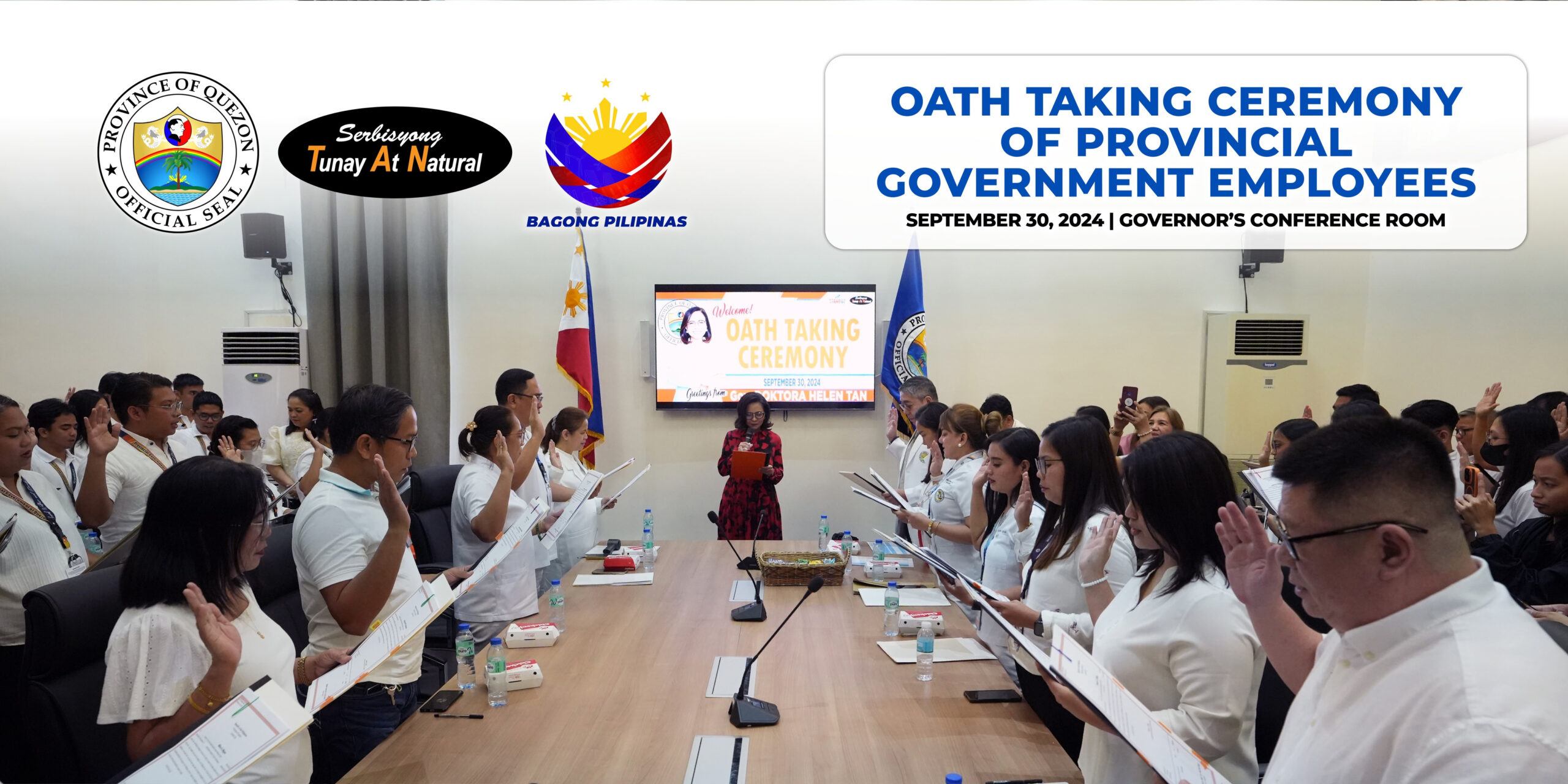 Oath Taking Ceremony of Provincial Government Employees | September 30, 2024