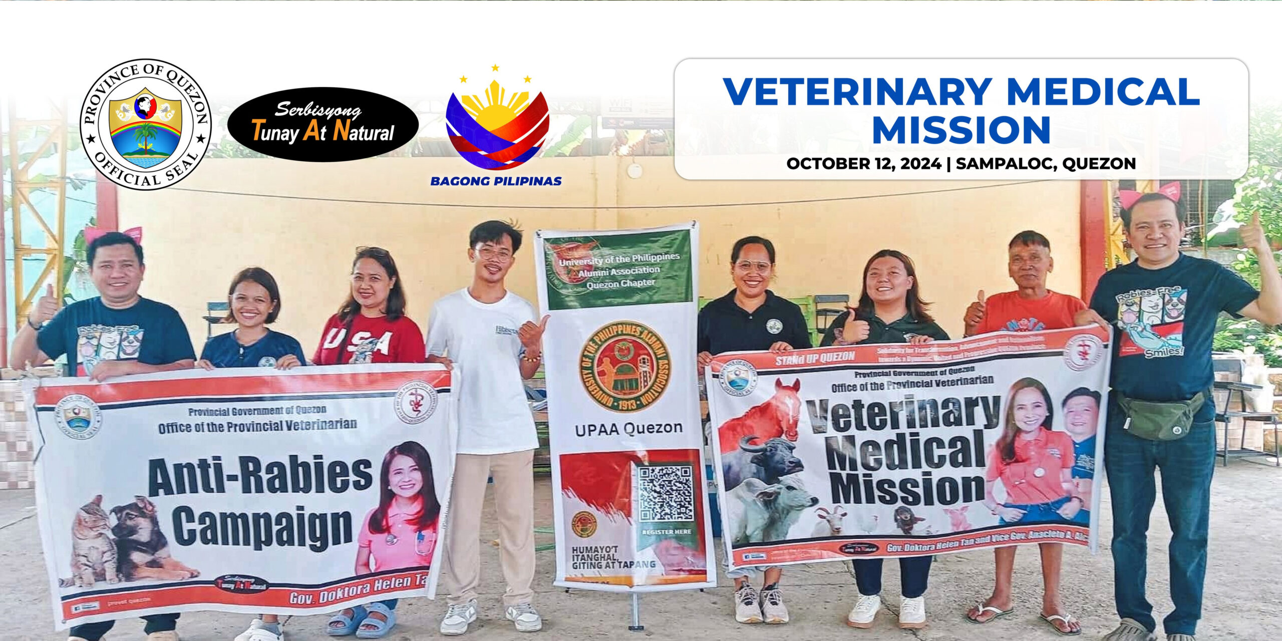 Veterinary Medical Mission – Sampaloc, Quezon | October 12, 2024