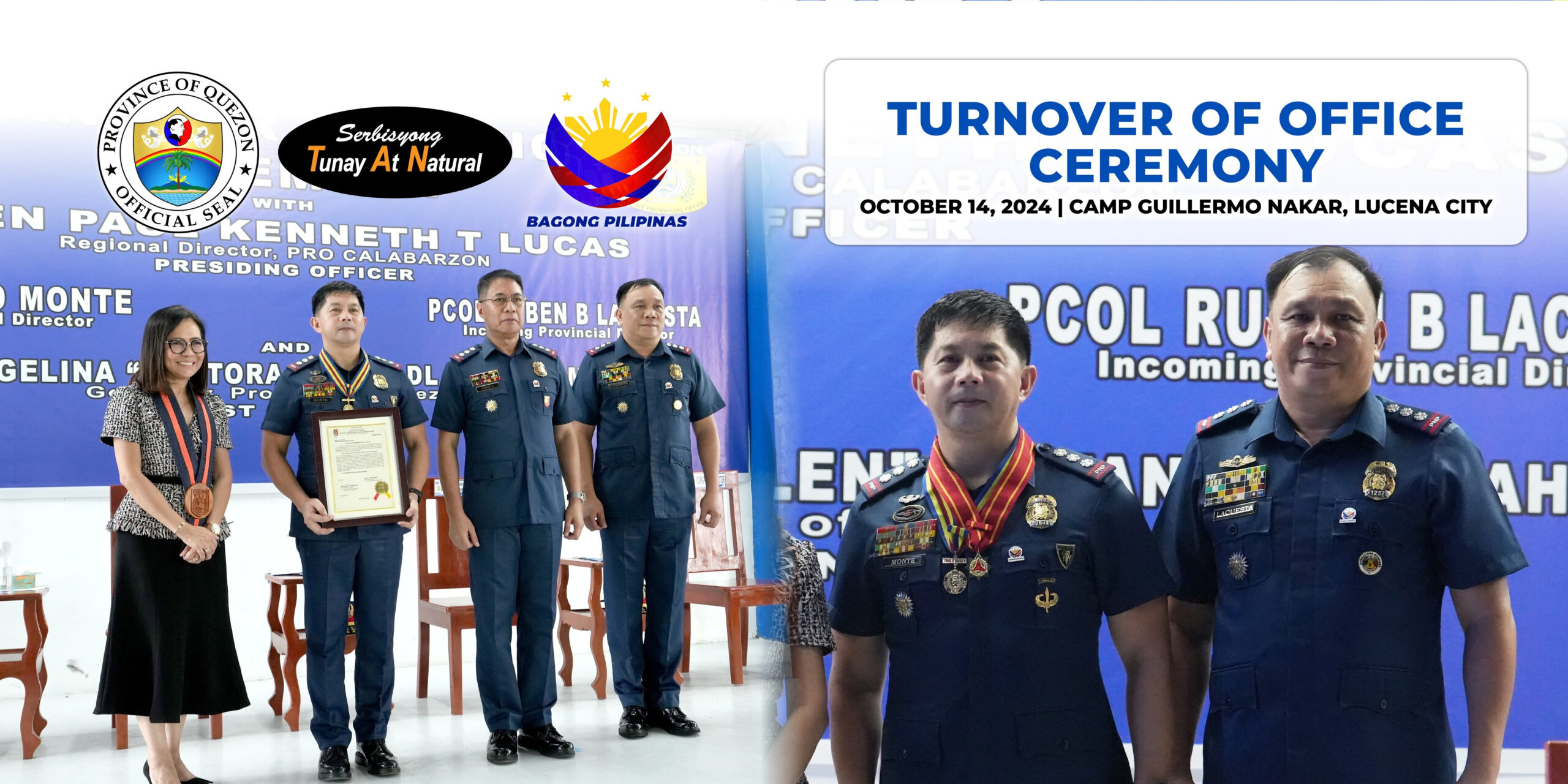 Turnover of Office Ceremony | October 14, 2024