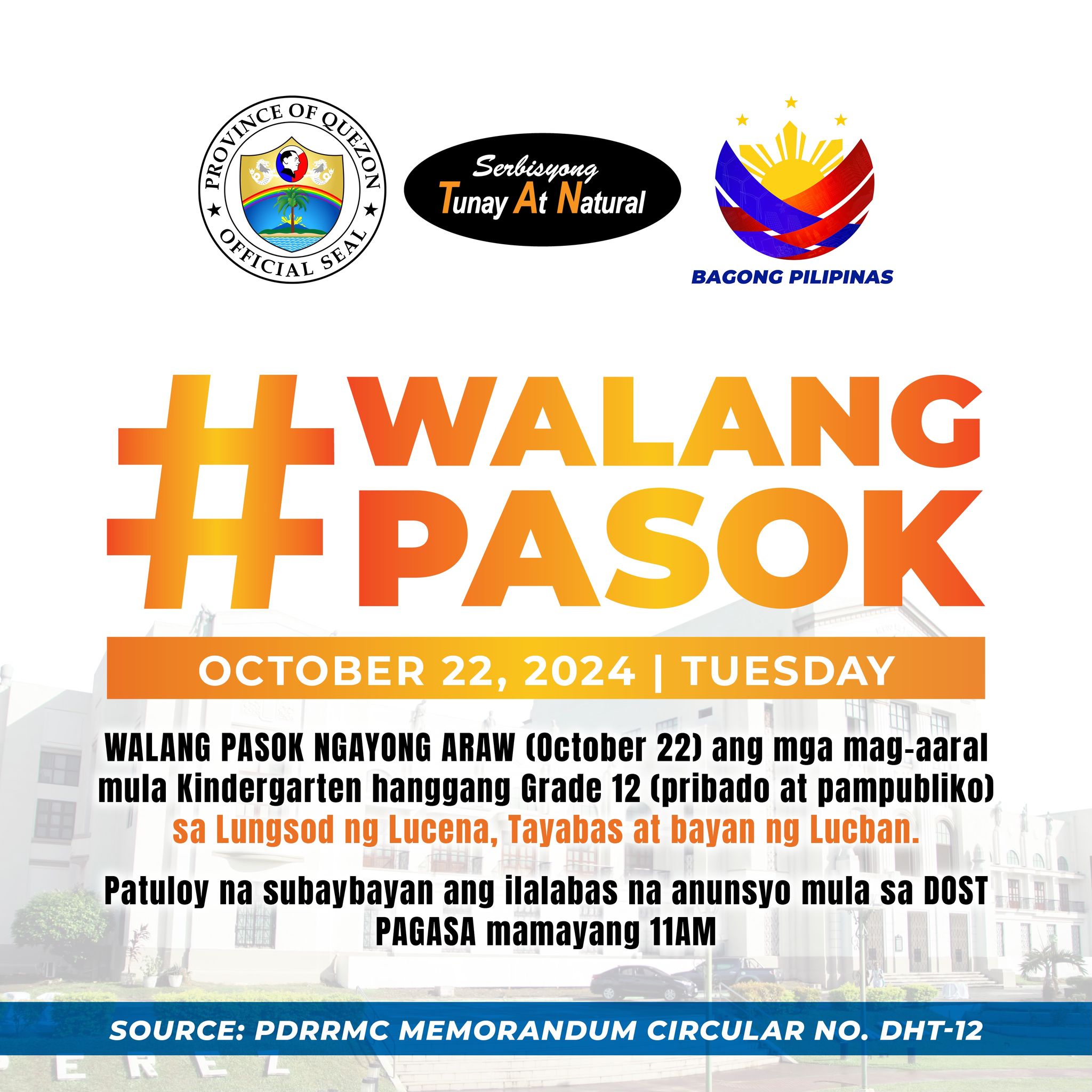 WALANG PASOK | October 22, 2024