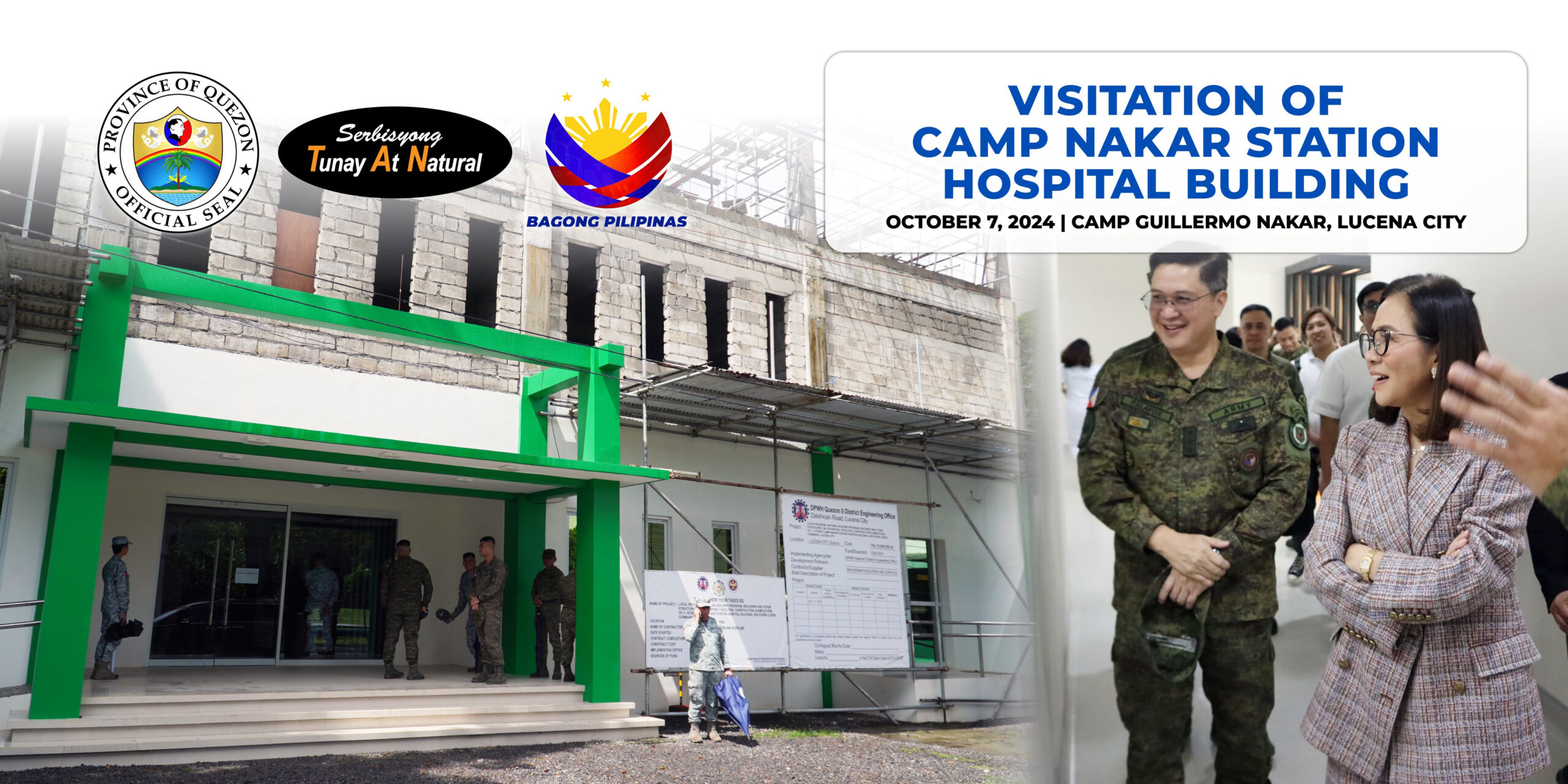 Visitation of Camp Nakar Station Hospital Building | October 7, 2024