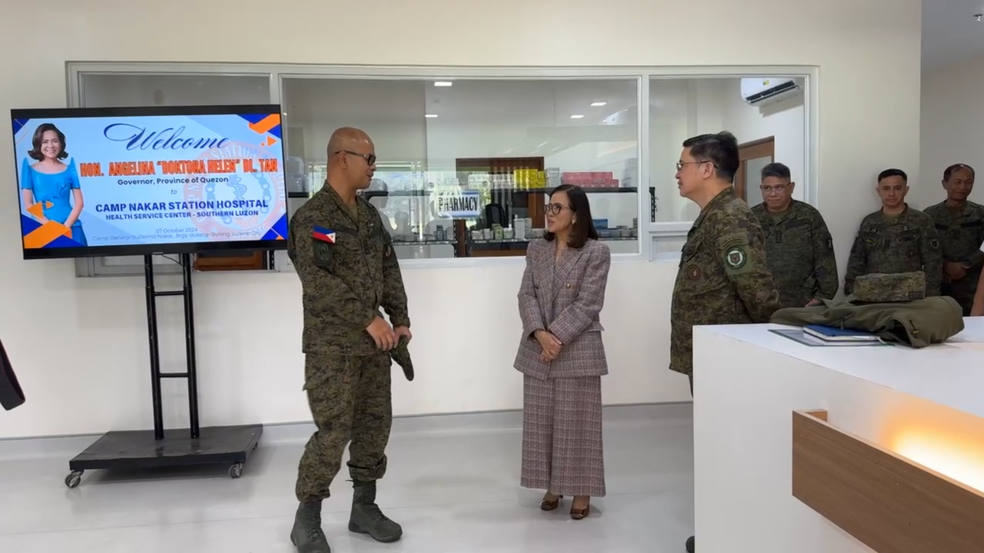 Visitation of Camp Nakar Station Hospital Building | October 7, 2024