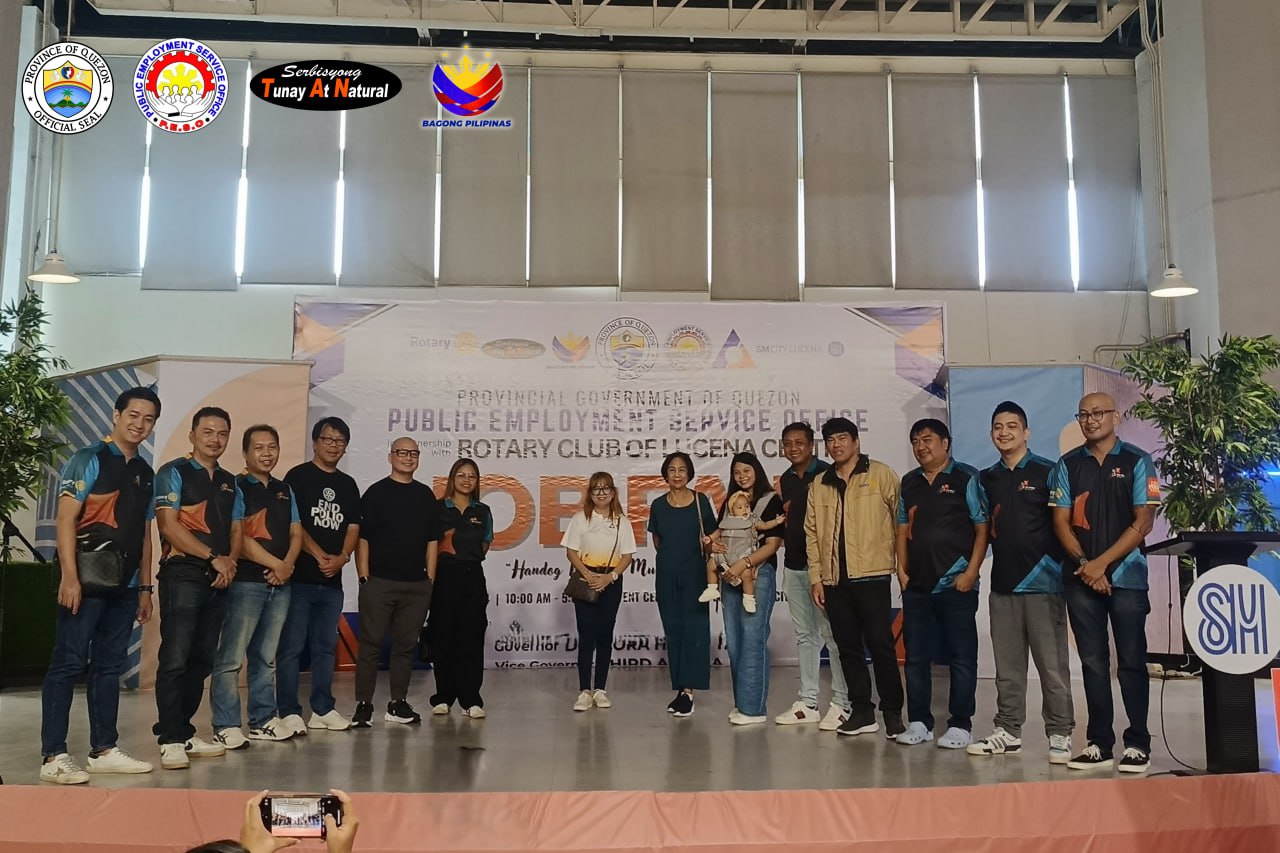 Matagumpay na isinagawa ang JOB FAIR na pinangunahan ng Provincial Government of Quezon – PUBLIC EMPLOYMENT SERVICE OFFICE (PESO) | October 8, 2024